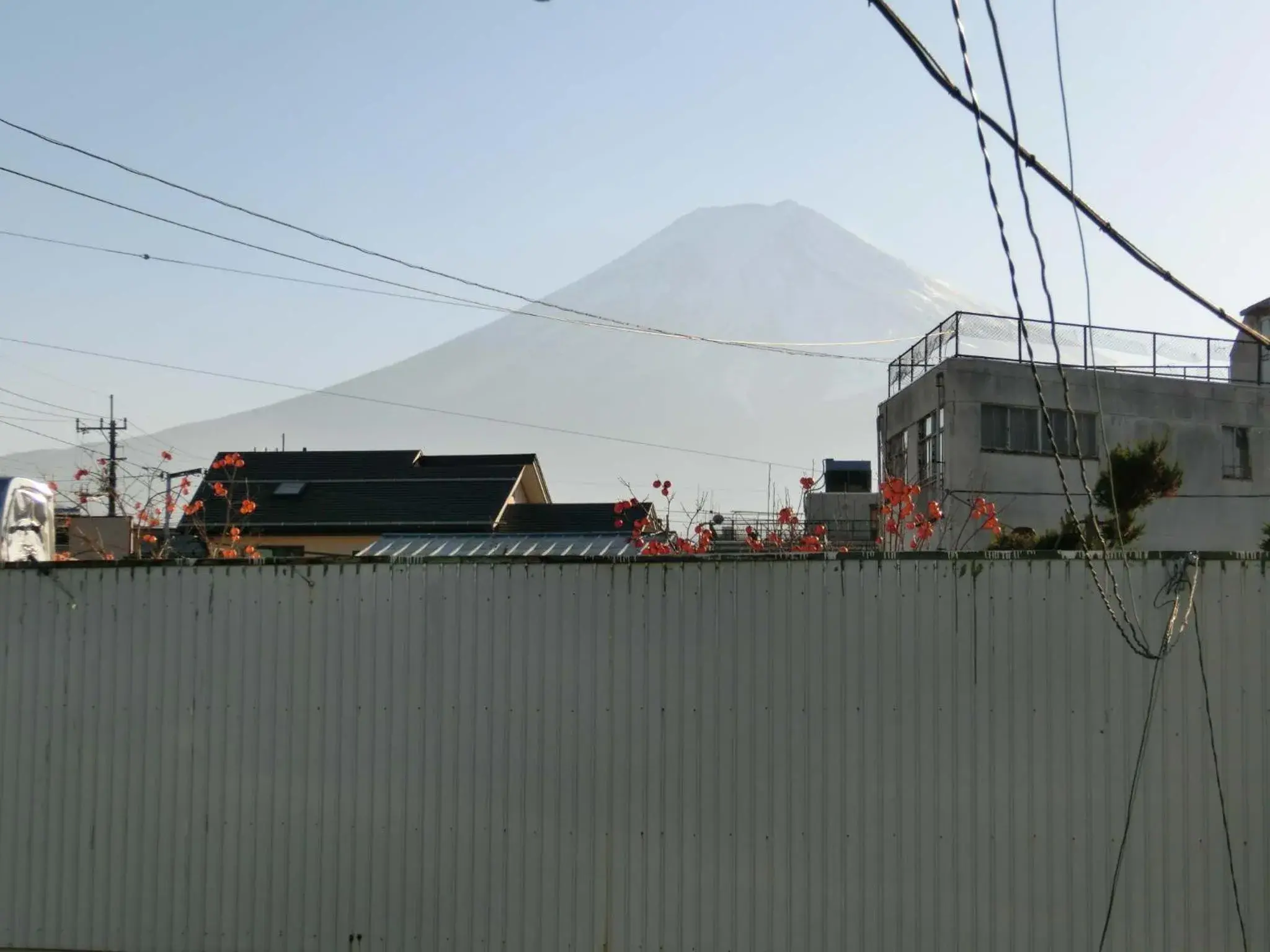 Mountain view in Mt Fuji Hostel Michael's