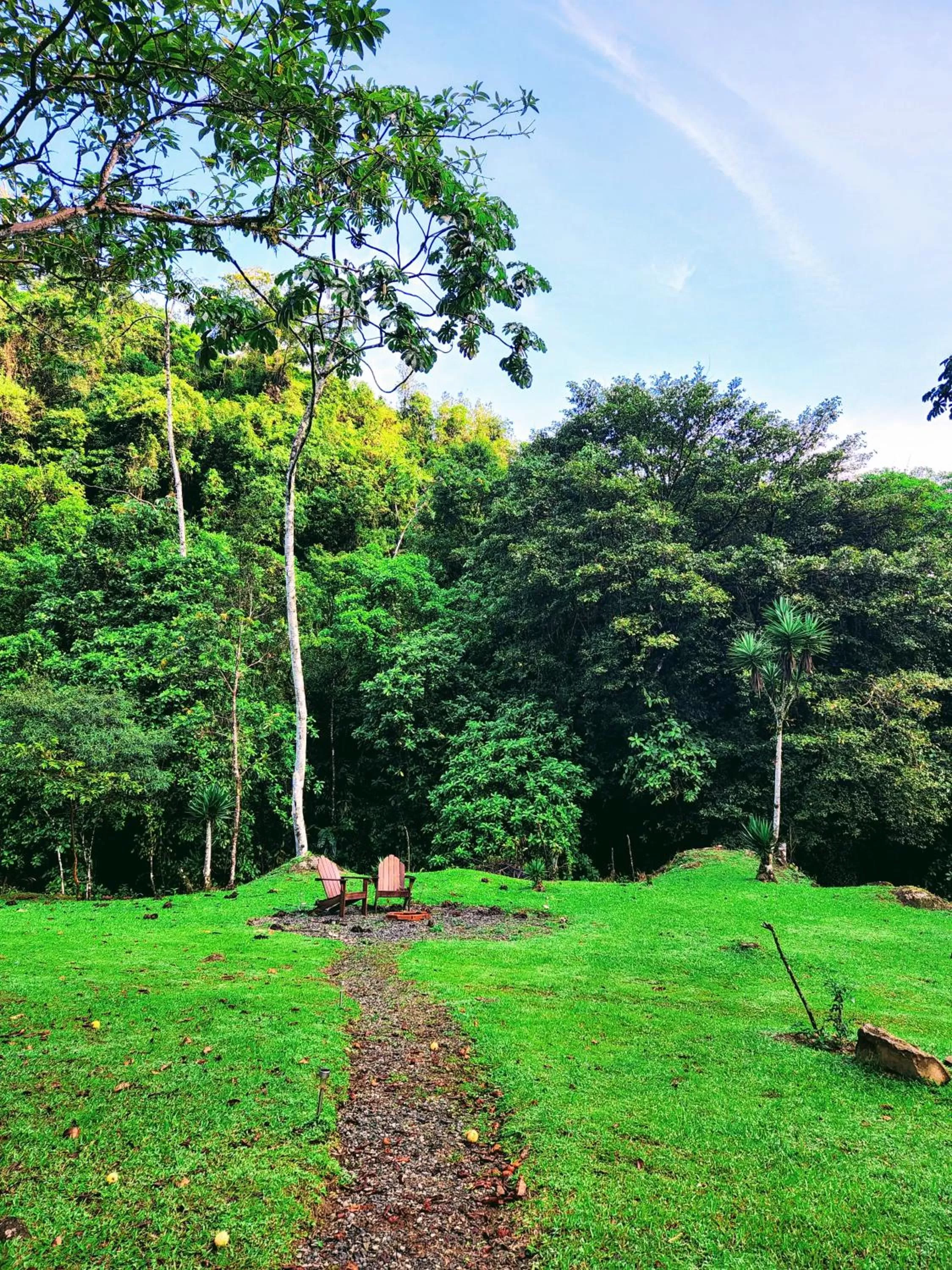 Garden in Hotel Rivel - Adventure & Nature Retreat