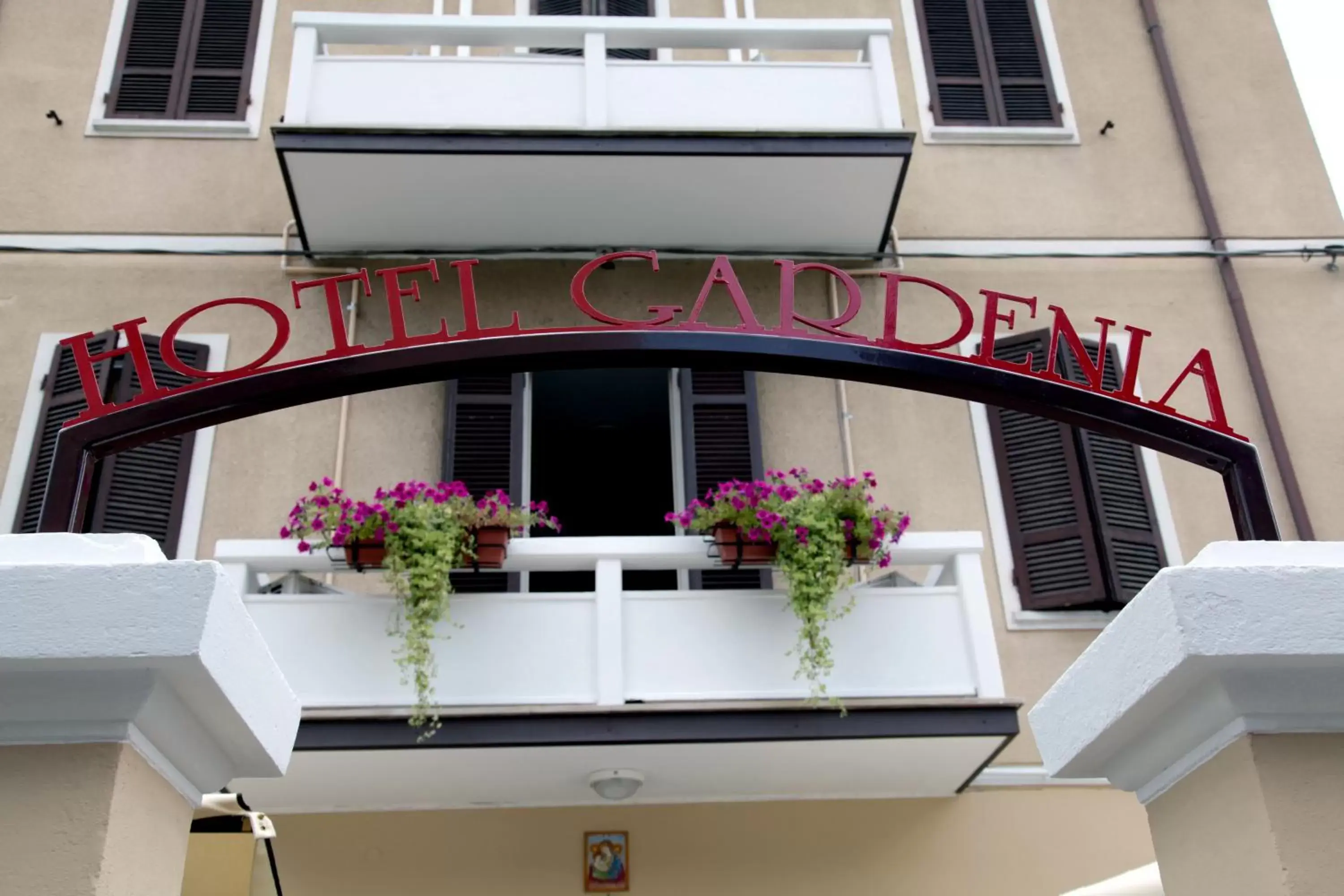 Facade/entrance in Hotel Gardenia