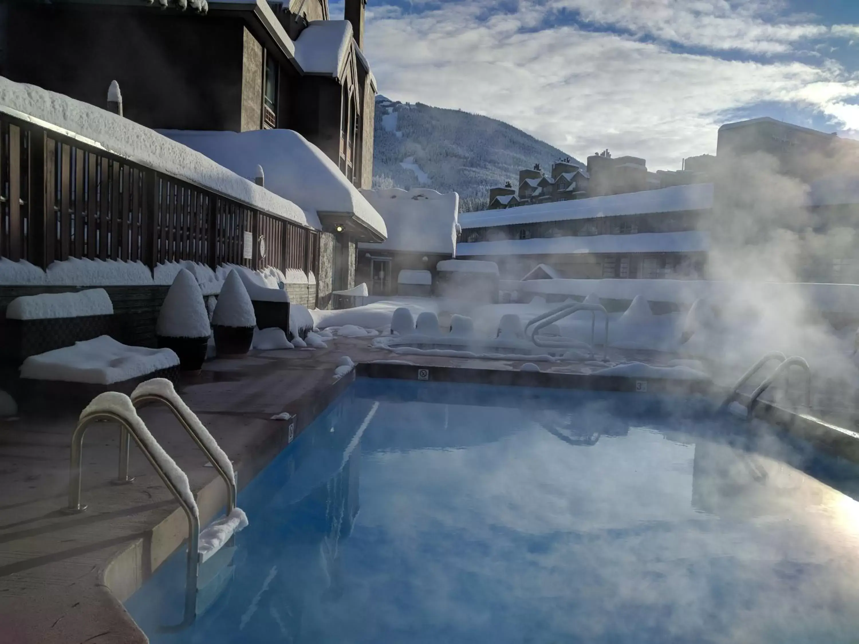 Winter, Swimming Pool in Adara Hotel