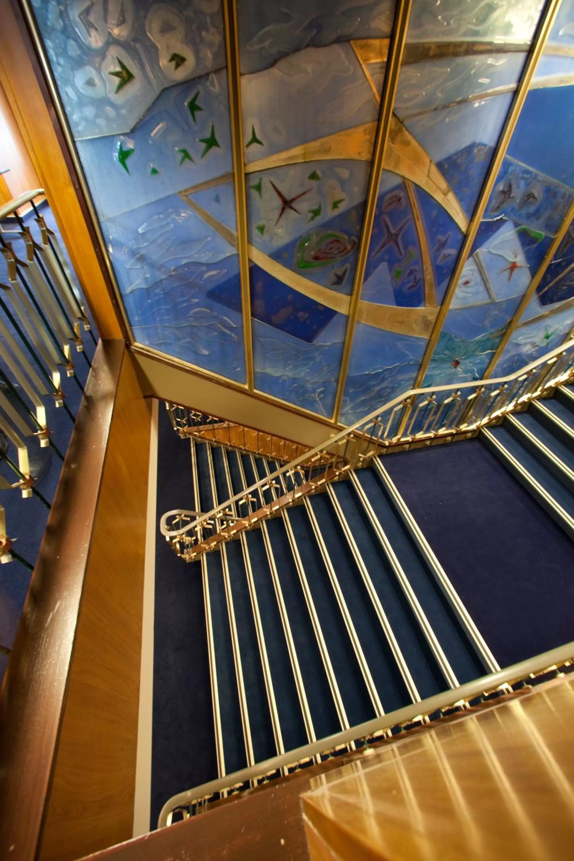 Decorative detail in ss Rotterdam by WestCord