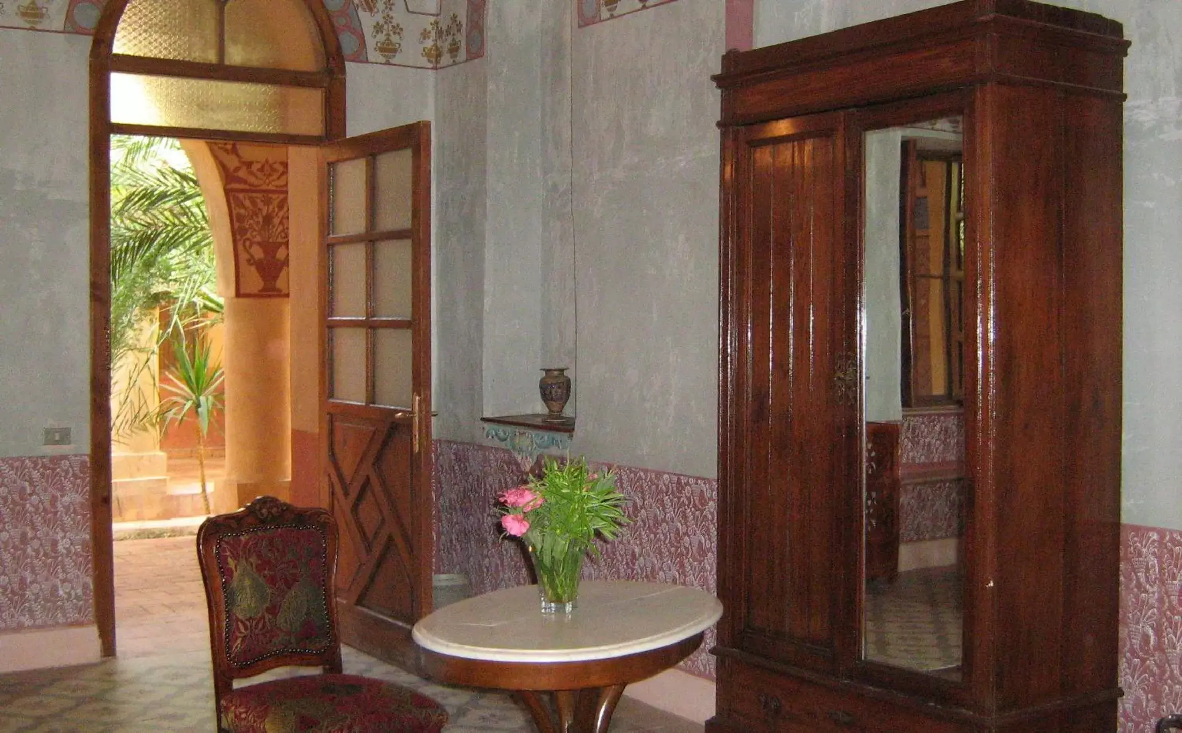 Decorative detail, Bathroom in Al Moudira Hotel