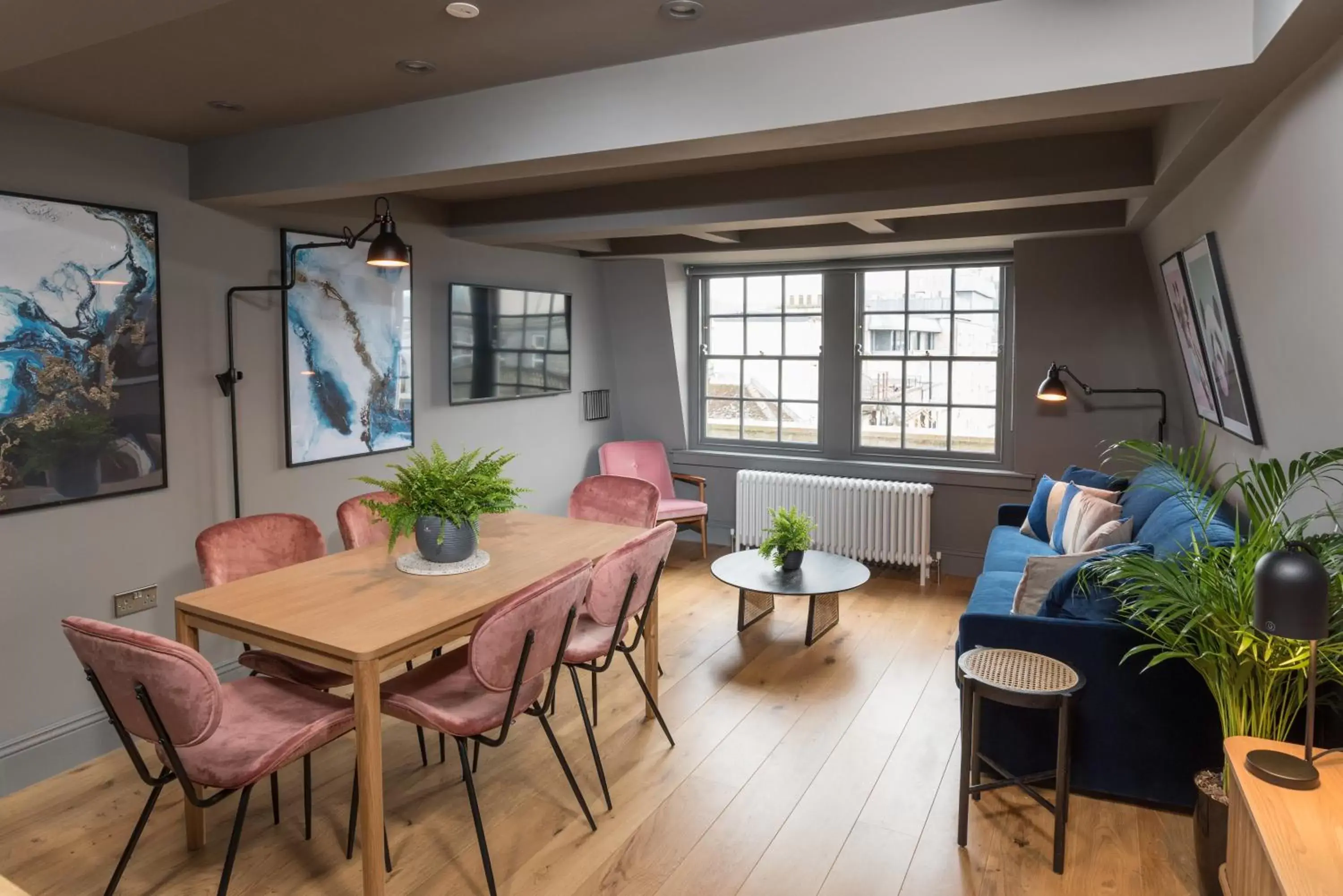 Dining Area in Hiding Space - Trim Street Apartments