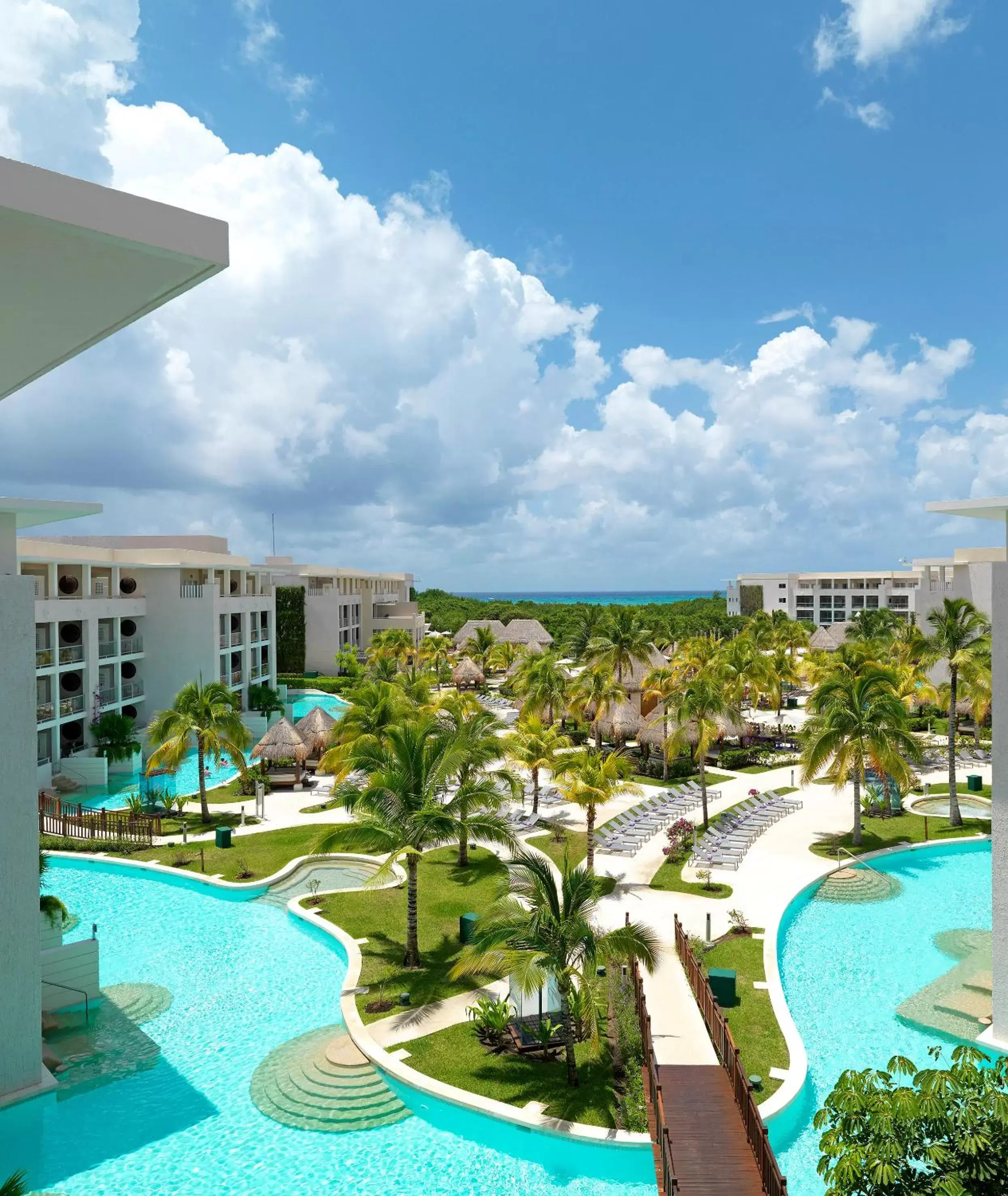 Swimming pool, Pool View in Paradisus Playa del Carmen All Inclusive