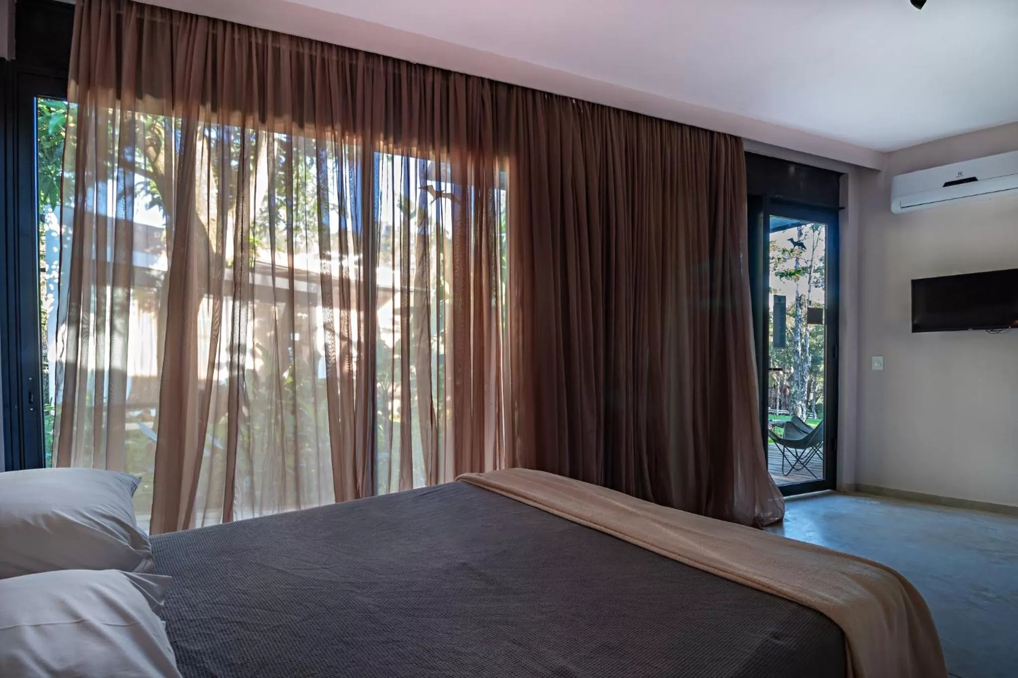 Bed in Suítes no Quintal