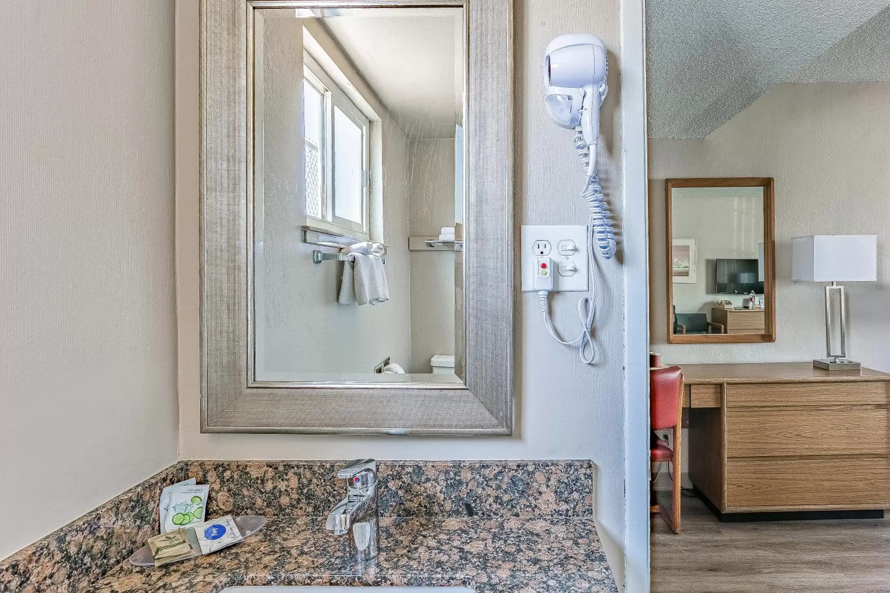 Bathroom in Coastal Breeze Inn