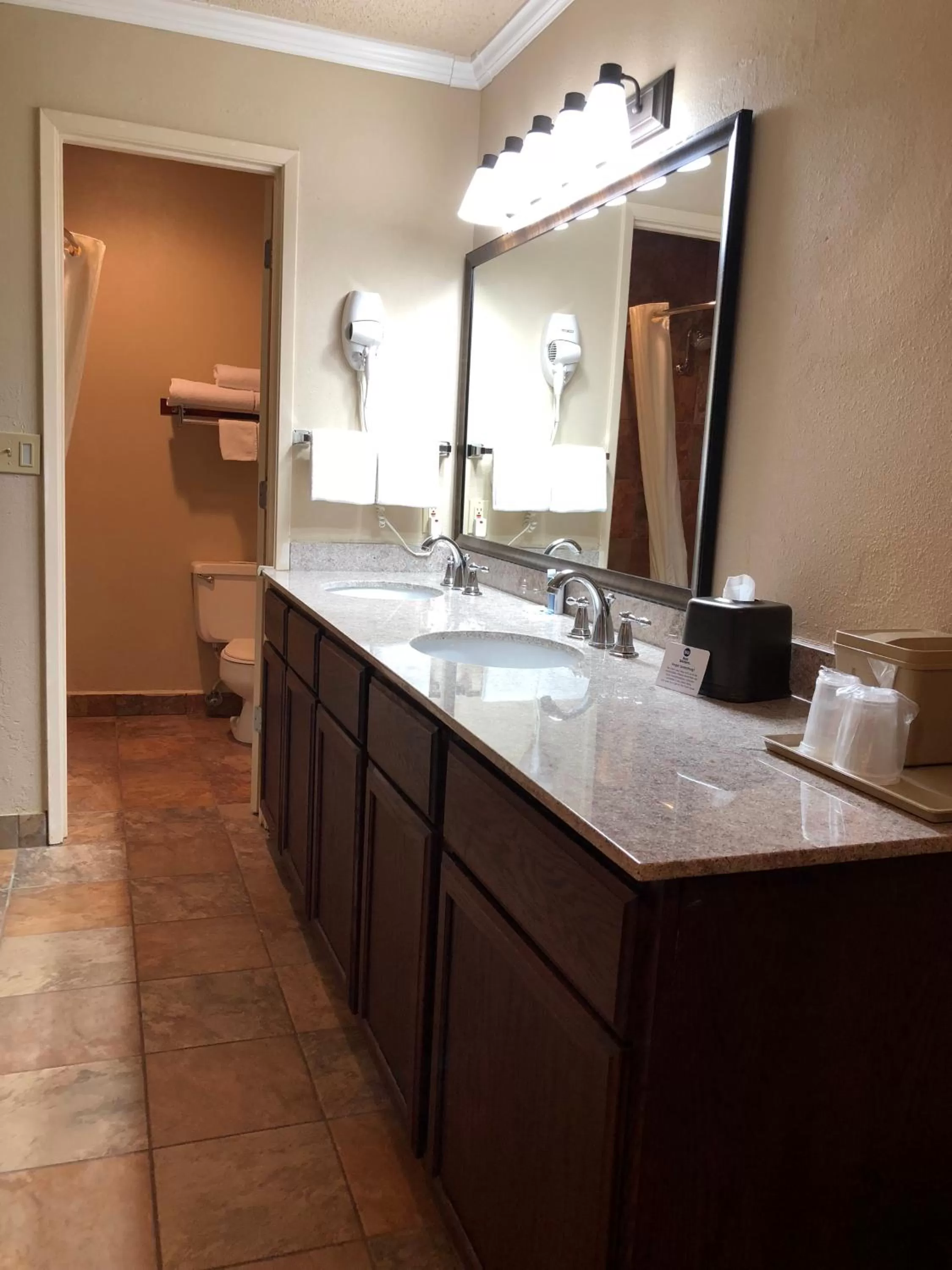 Bathroom in Best Western Lakewood- Historic Landmark