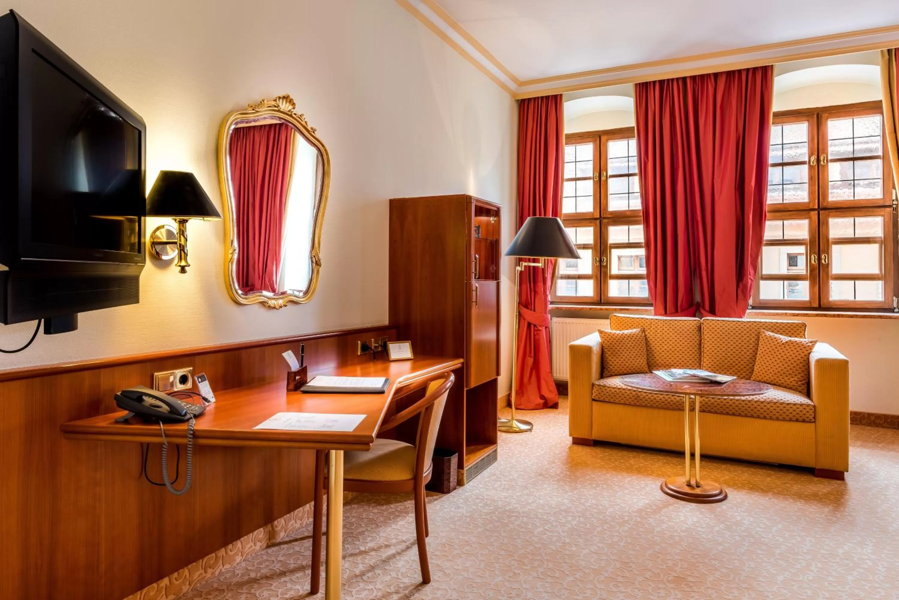 Living room in Romantik Hotel Bülow Residenz