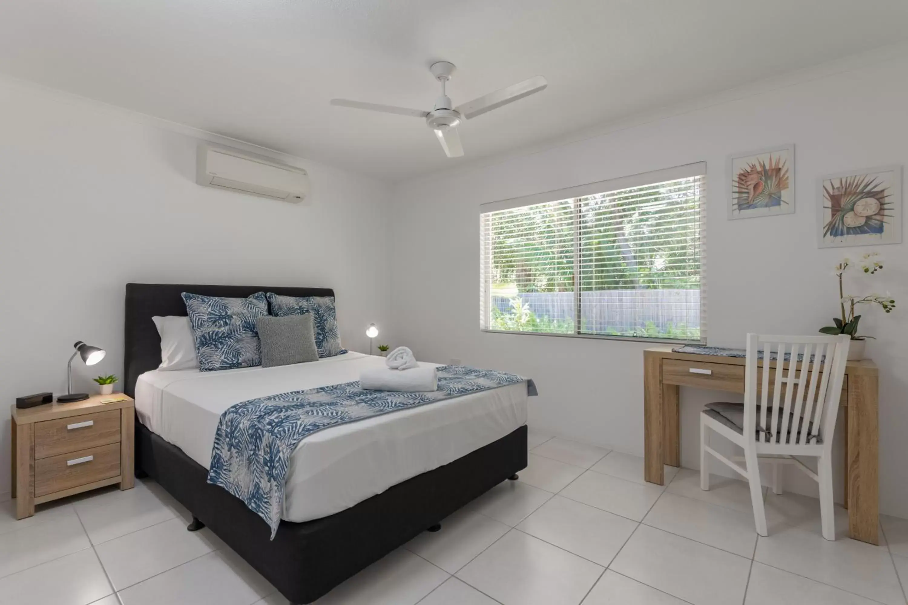 Bedroom in Lychee Tree Holiday Apartments