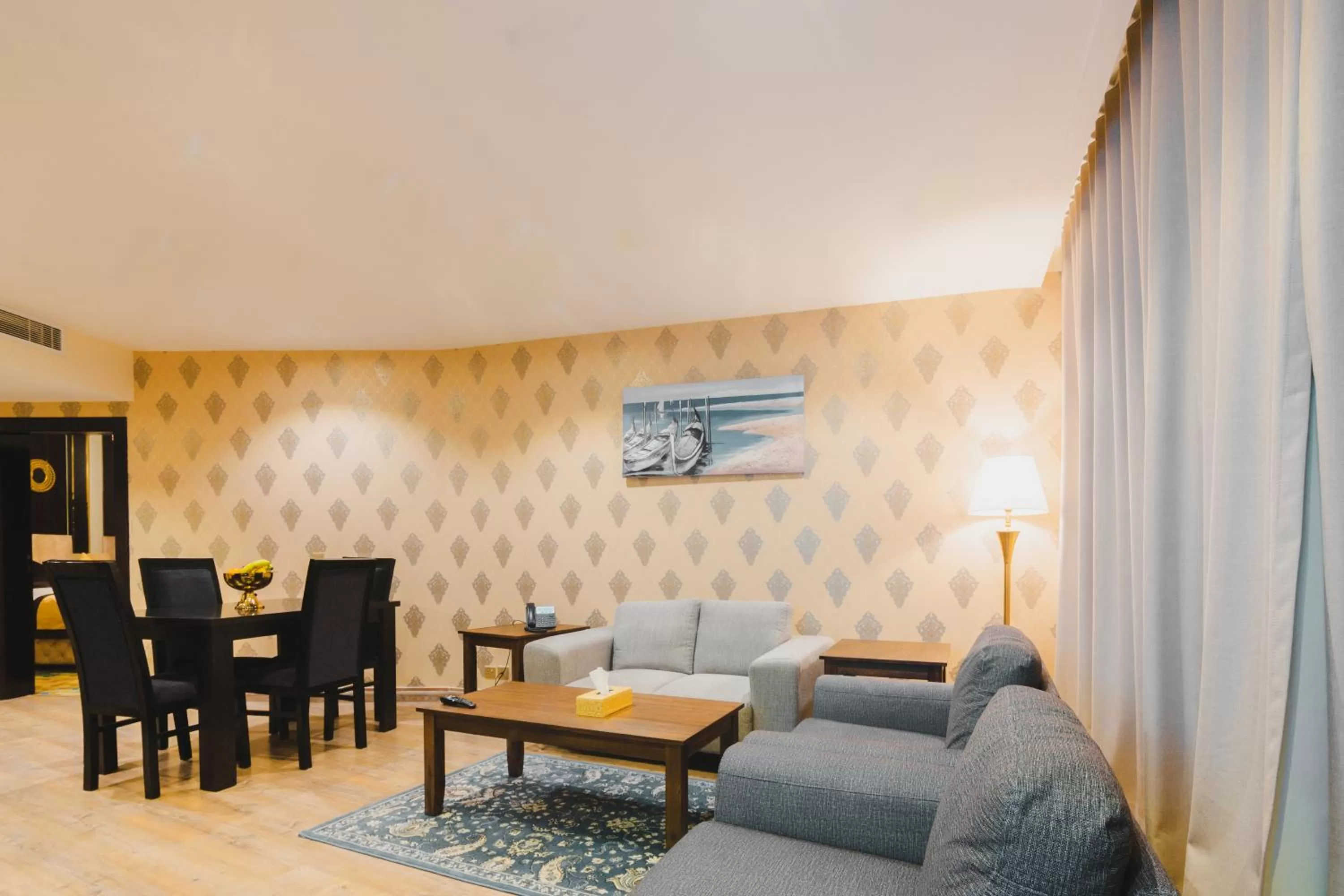 Living room in Golden Ship Hotel