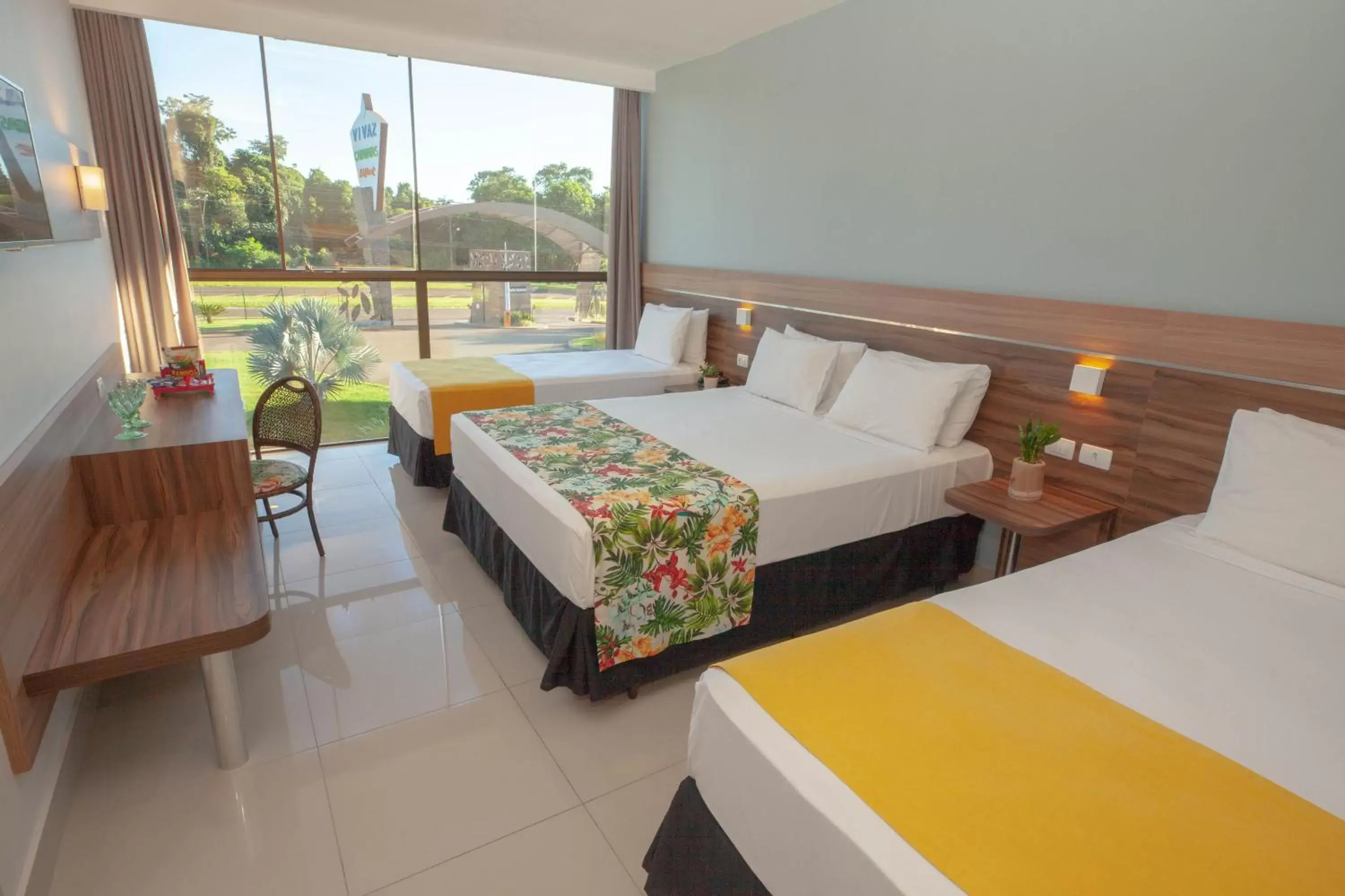 City view, Bed in Vivaz Cataratas Hotel Resort