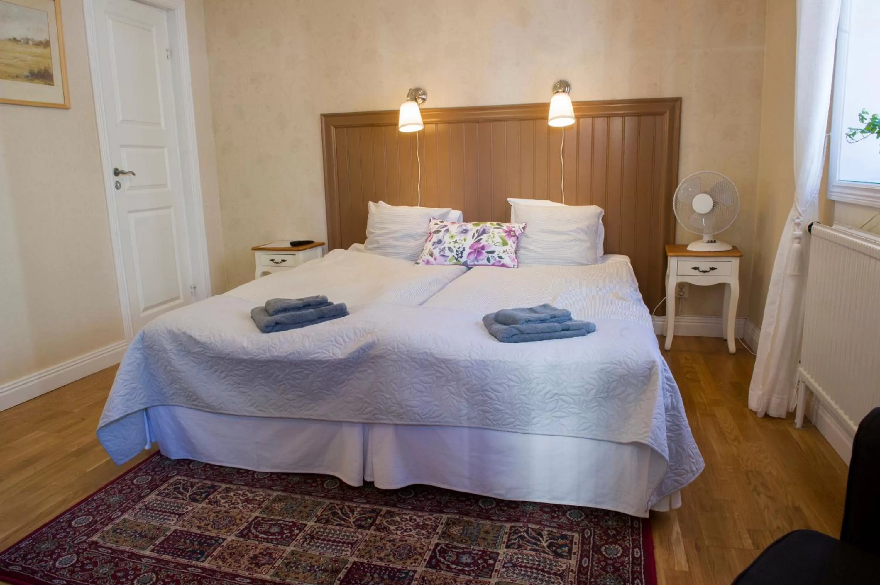 Shower, Bed in Lilla Hotellet i Nora