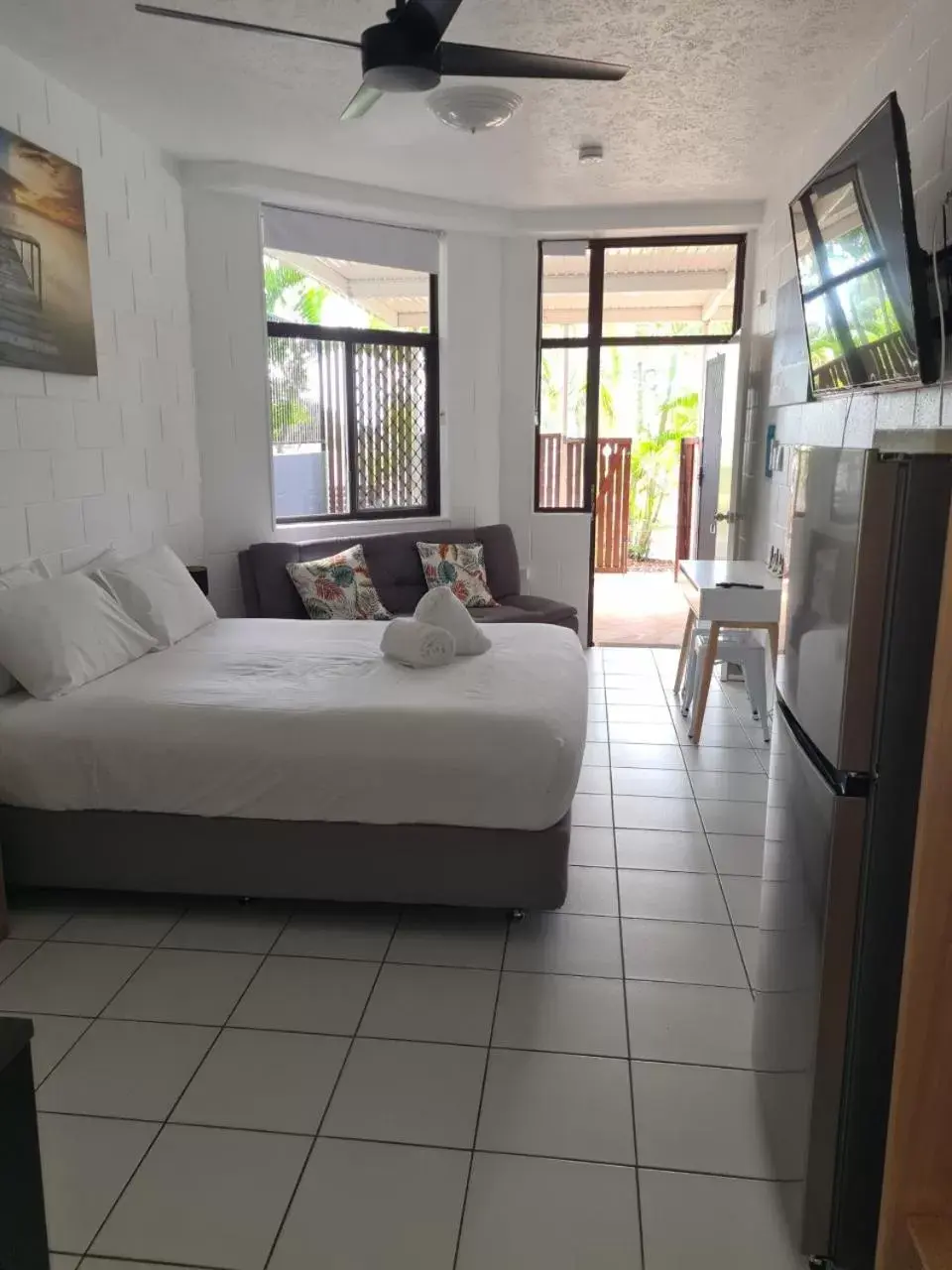 Bed in Rosslyn Bay Resort Yeppoon