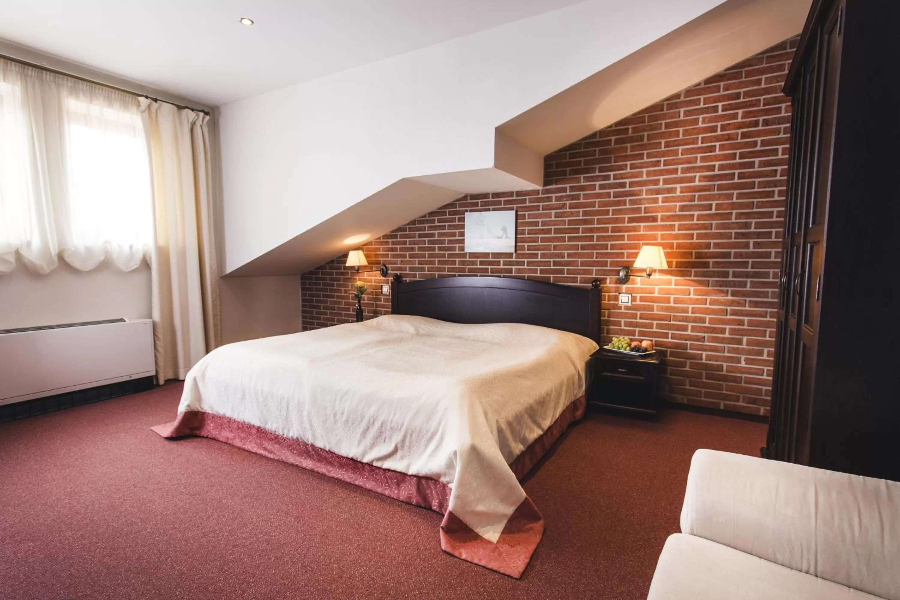 Photo of the whole room, Bed in Hotel Purkmistr