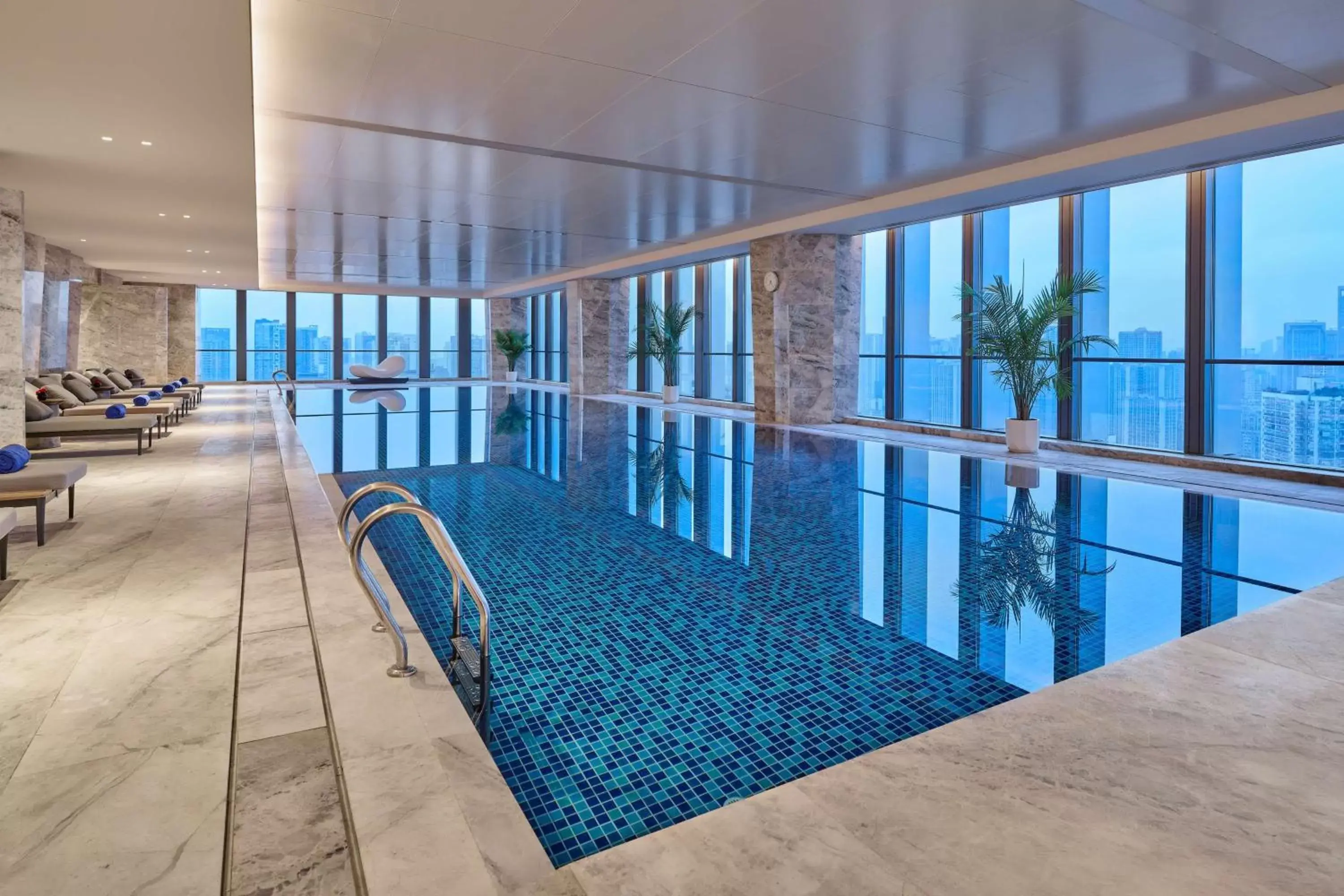 Pool view, Swimming Pool in Hilton Chongqing Liangjiang New Area