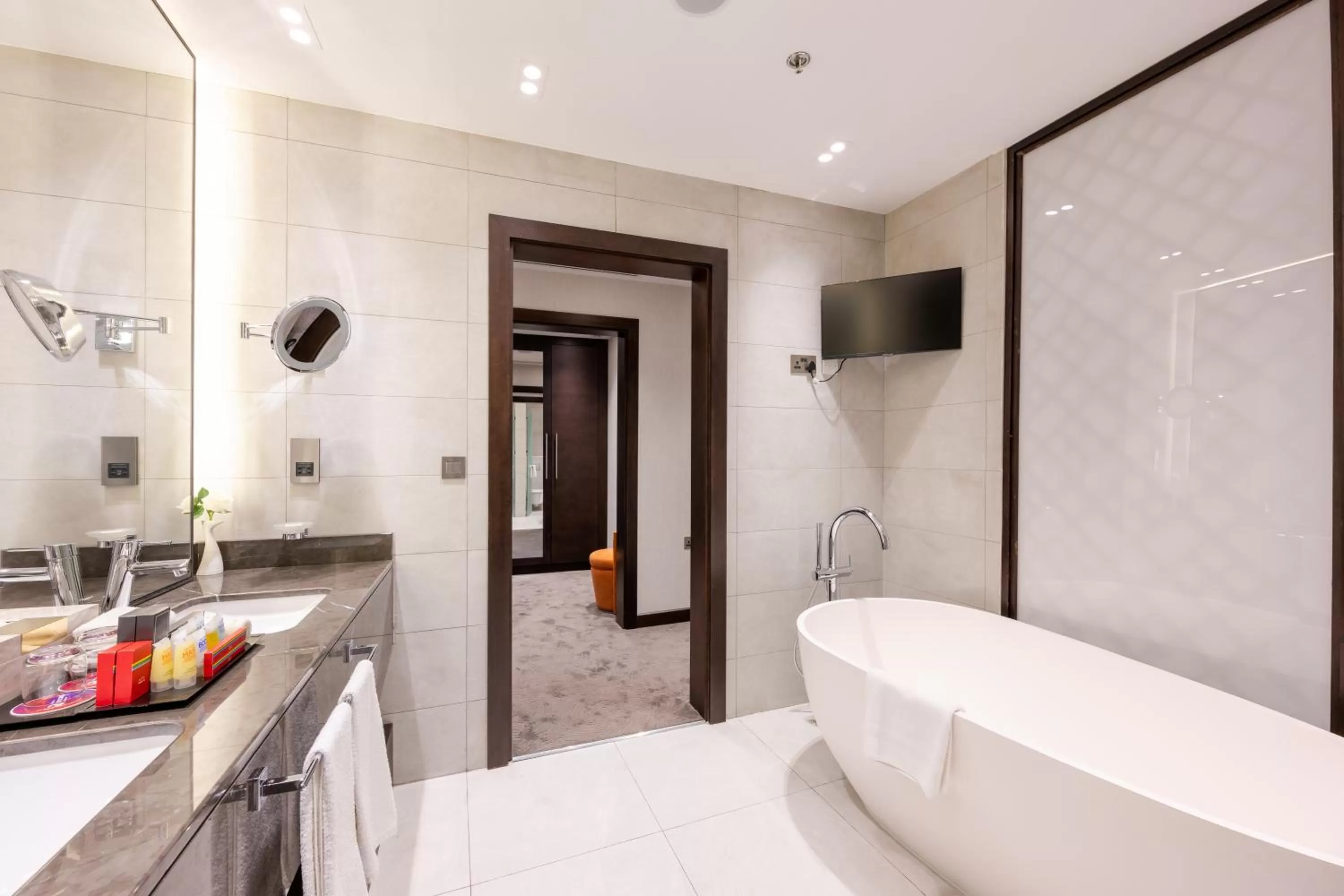 Bathroom in Ramada Encore Doha by Wyndham
