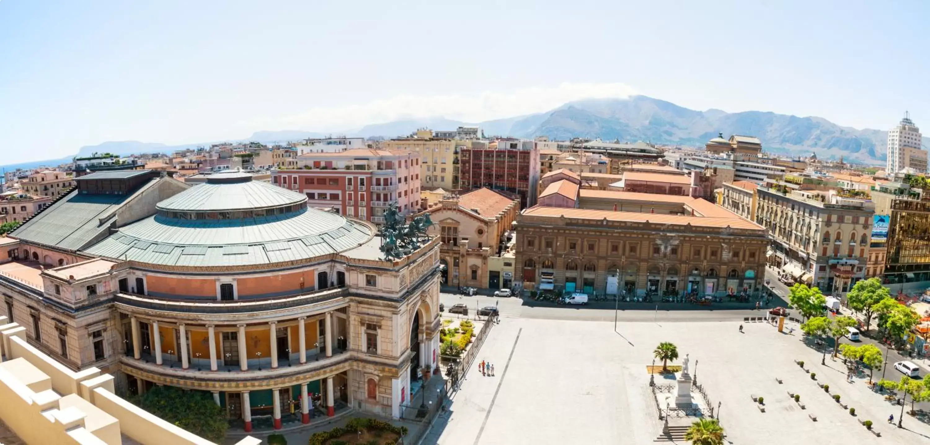 View (from property/room), Bird's-eye View in Hotel Politeama