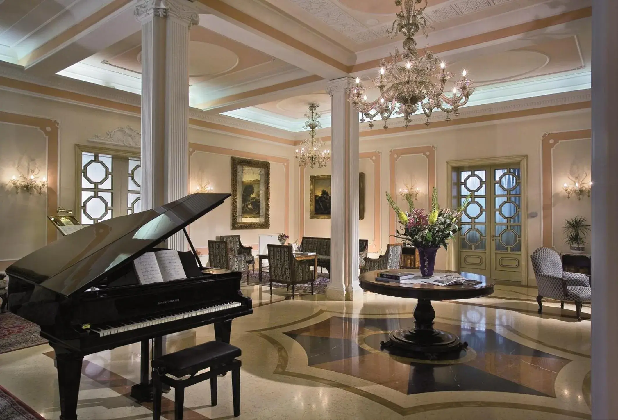 Lobby or reception, Lobby/Reception in Palace Hotel Meggiorato