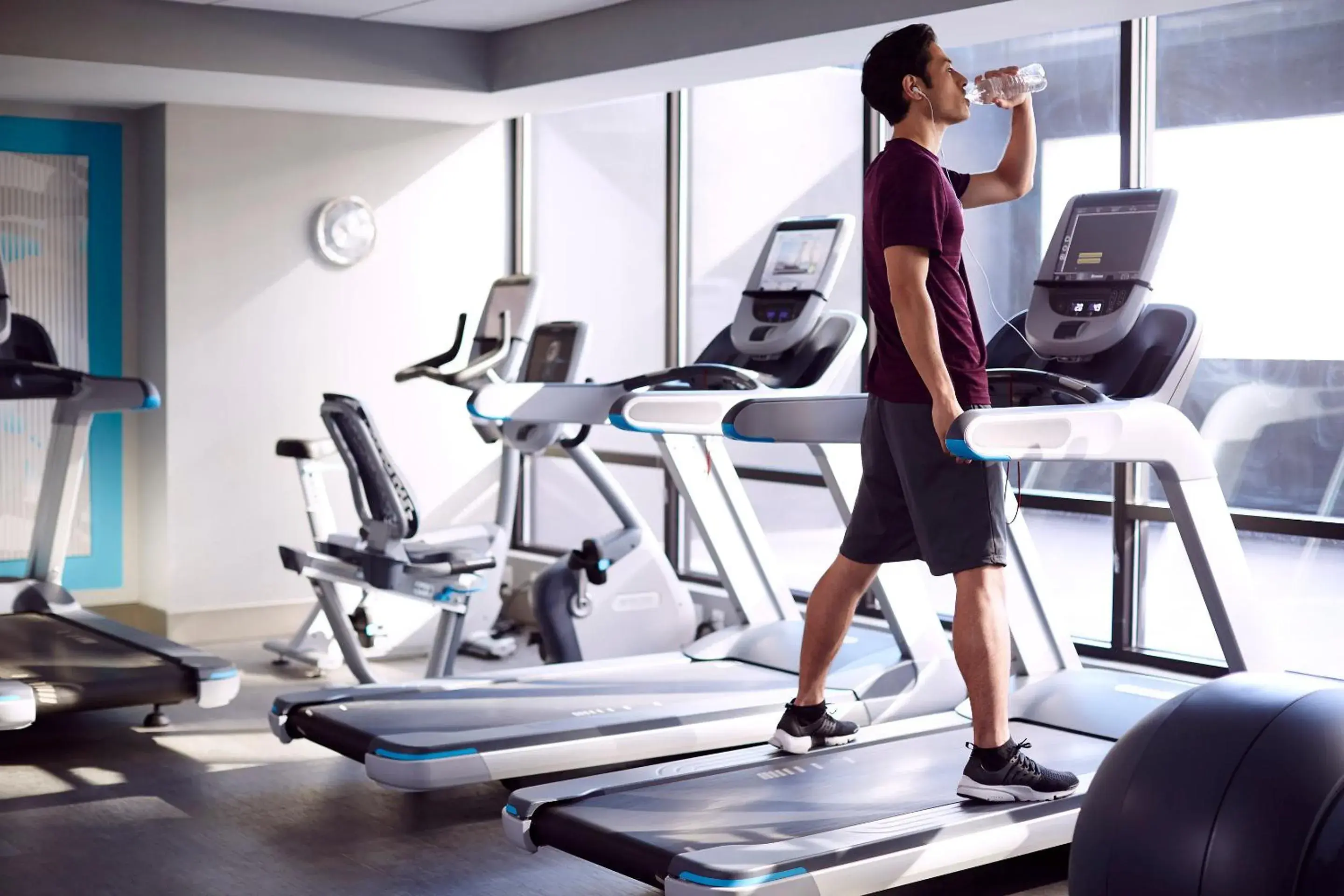 Fitness centre/facilities, Fitness Center/Facilities in Crowne Plaza Kunshan, an IHG Hotel