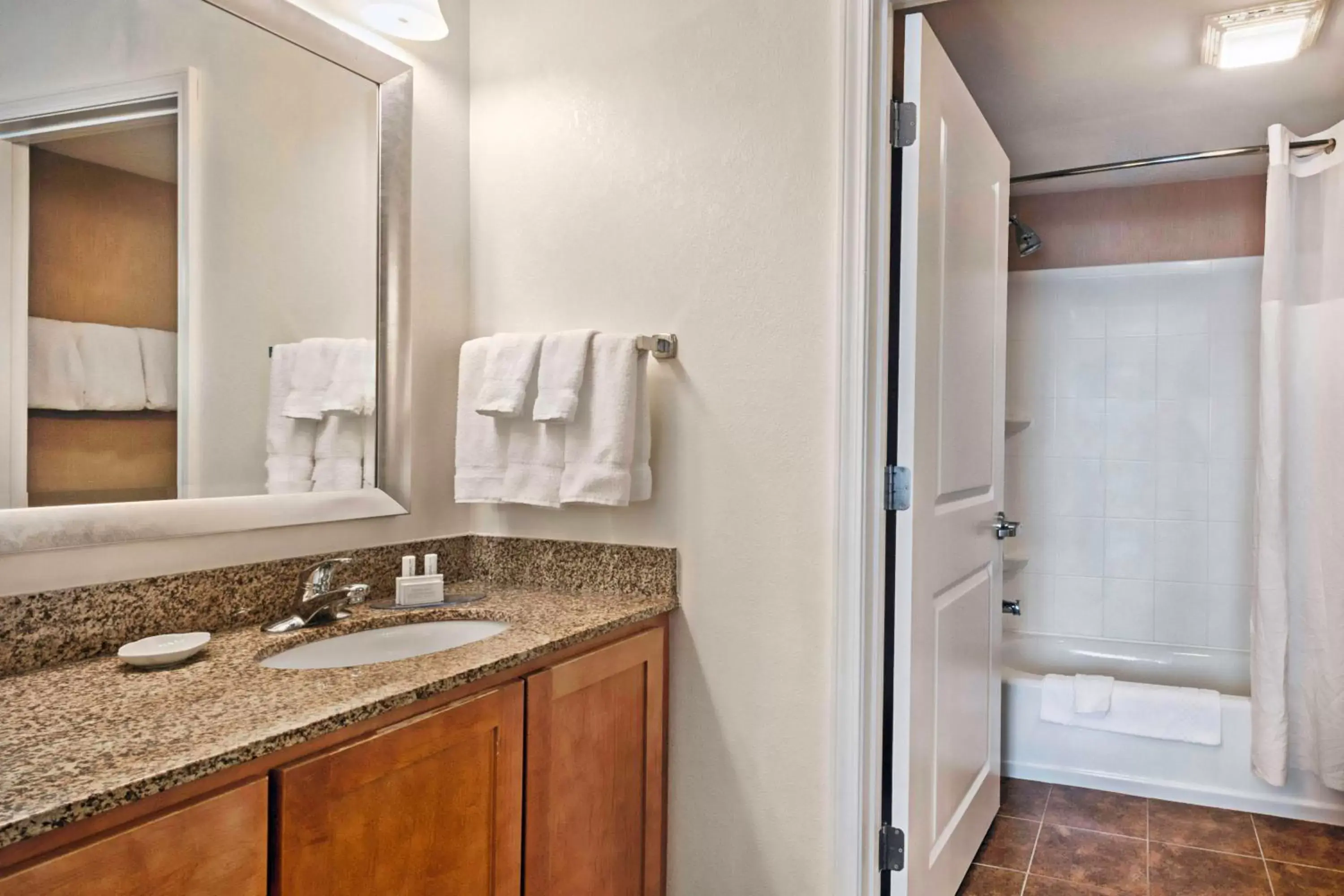 Bathroom in Residence Inn Mt. Laurel at Bishop's Gate