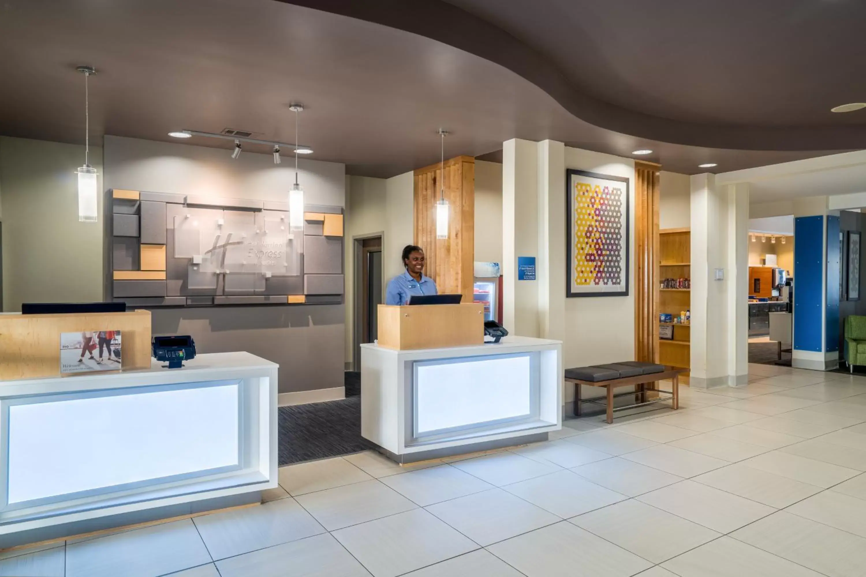 Lobby or reception, Lobby/Reception in Holiday Inn Express Hotel Winona North, an IHG Hotel