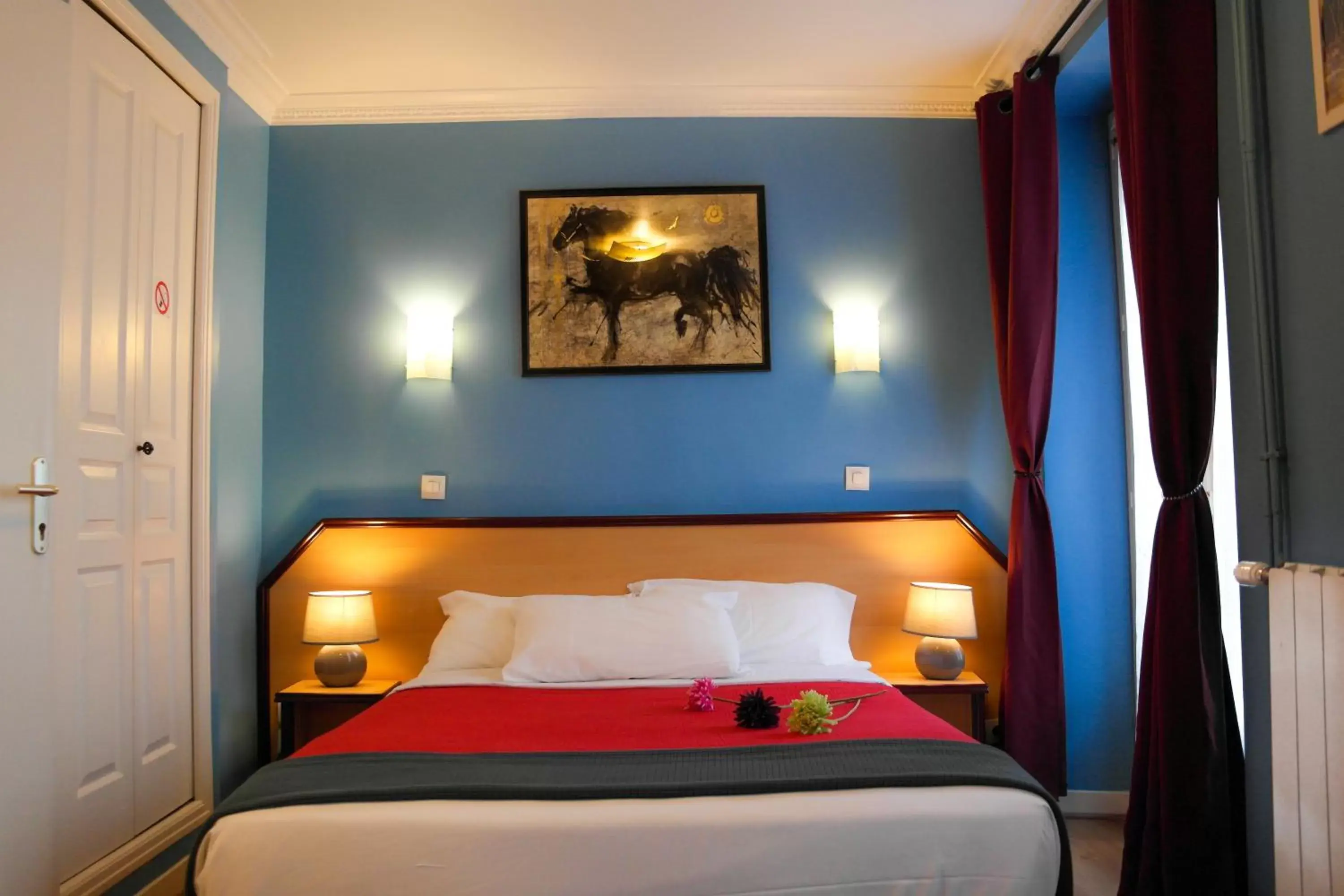 Bedroom, Bed in Hotel Audran