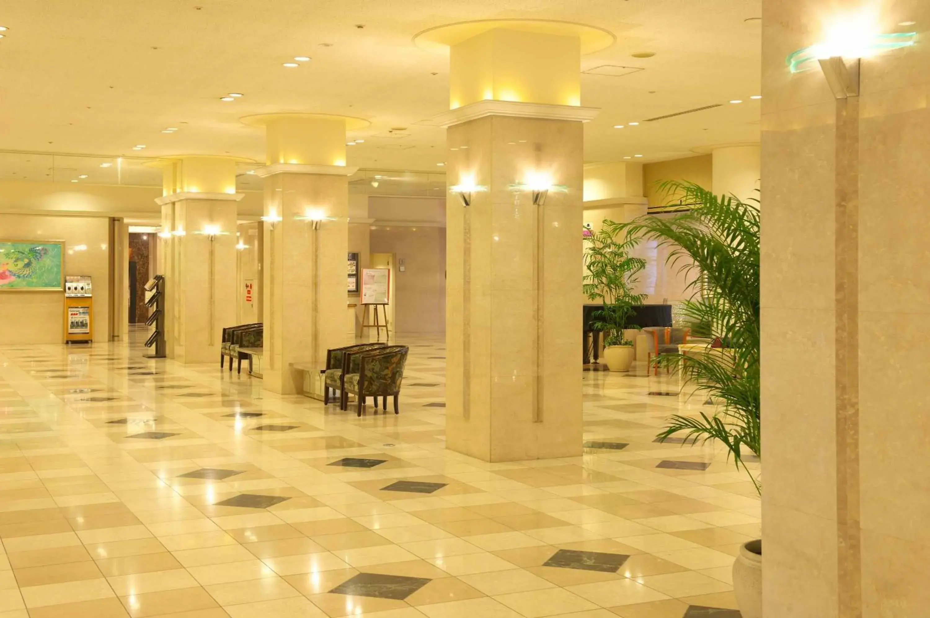 Lobby or reception in Miyako Hotel Amagasaki Lobby or reception in Miyako Hotel Amagasaki
