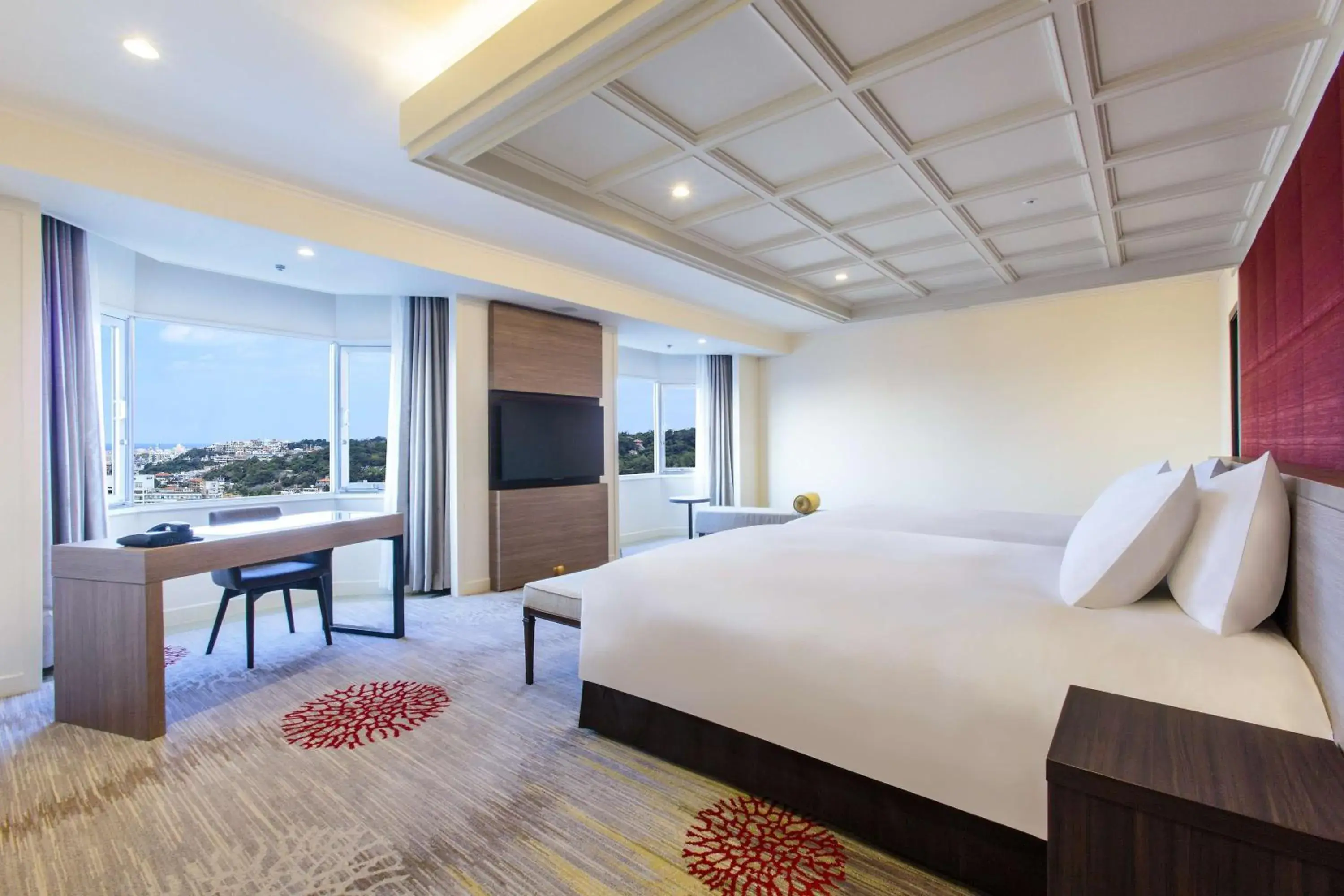 Bedroom in DoubleTree by Hilton Naha Shuri Castle