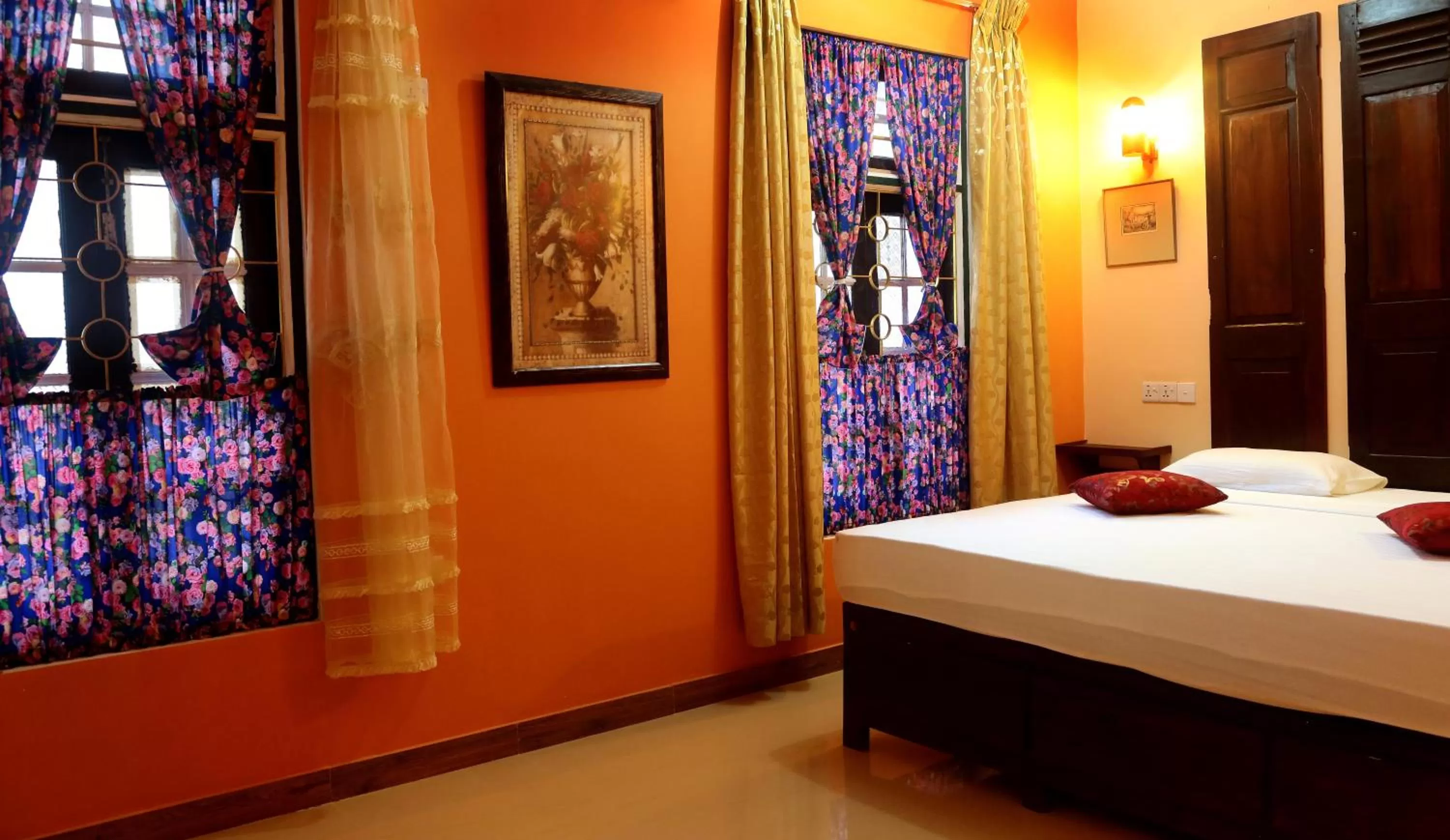 Bedroom, Bed in Villa Ceylon