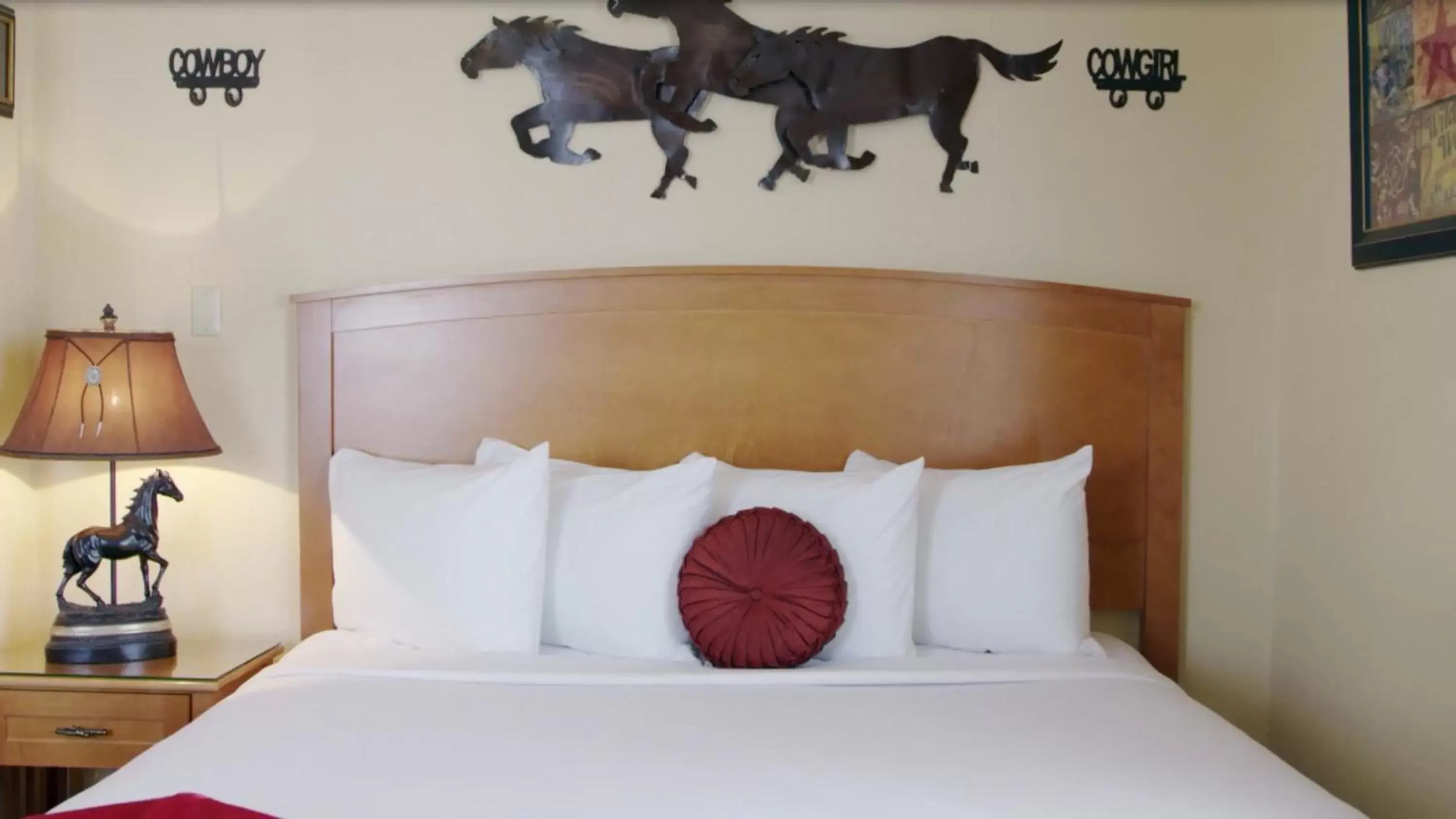 Bed in Historic Plains Hotel