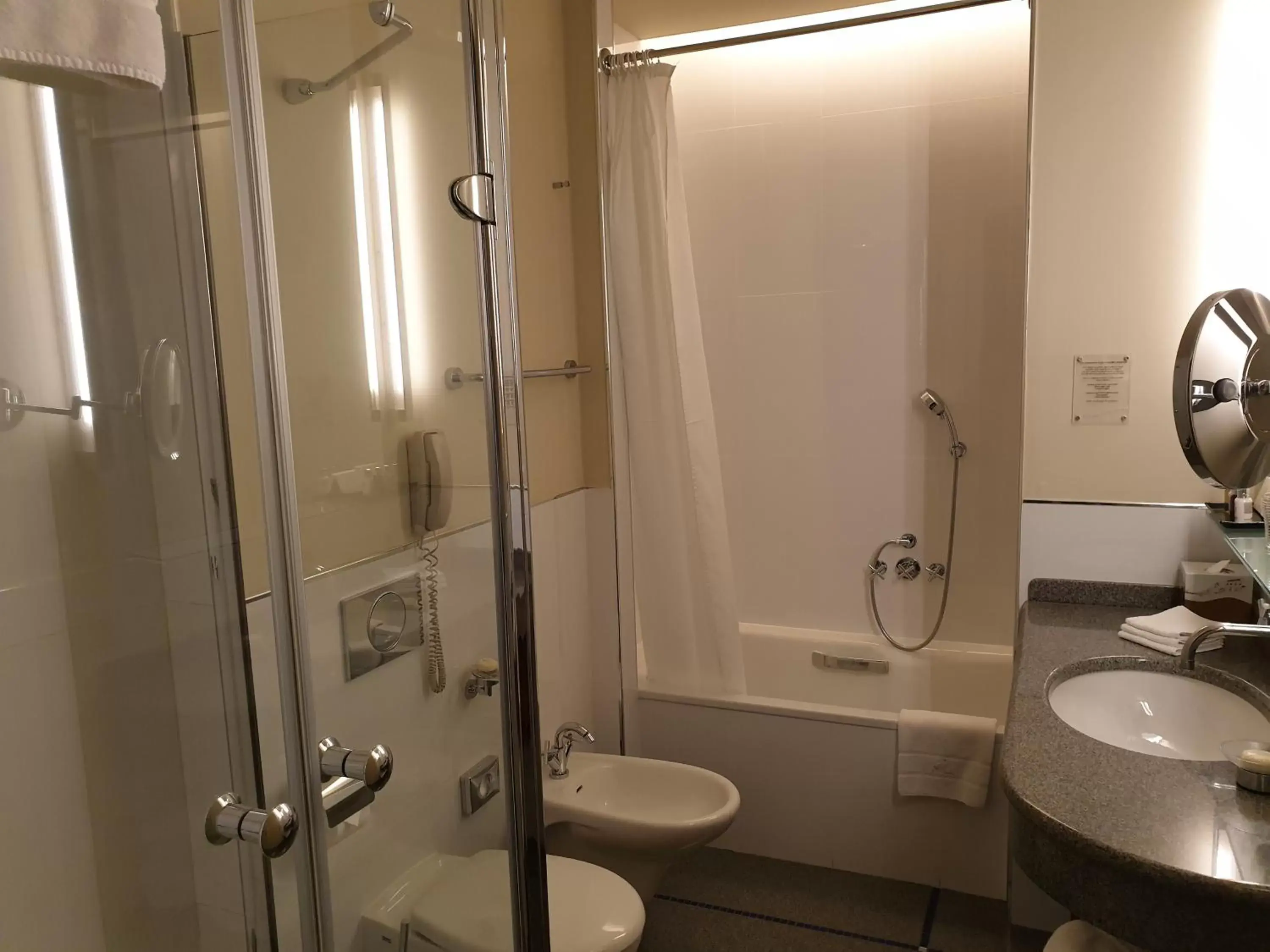 Bathroom in Aria Hotel
