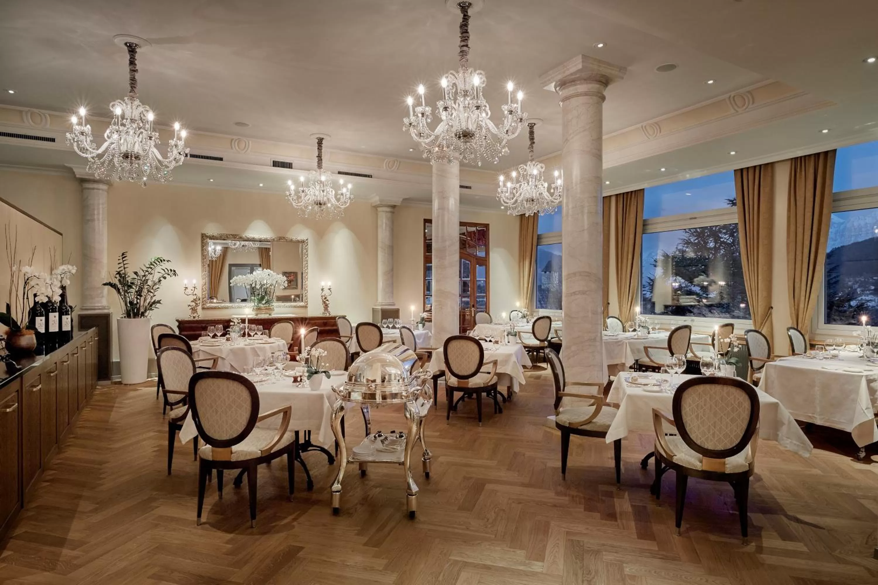 Restaurant/places to eat in Hotel Eden Spiez