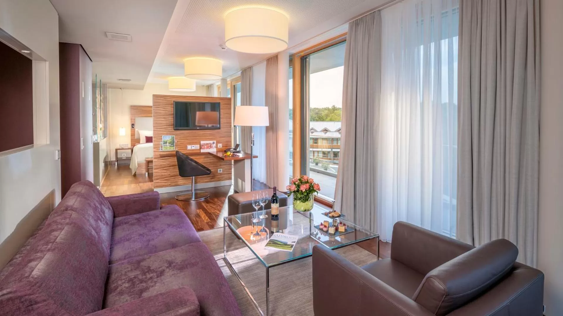 Seating area in Dorint Thermenhotel Freiburg