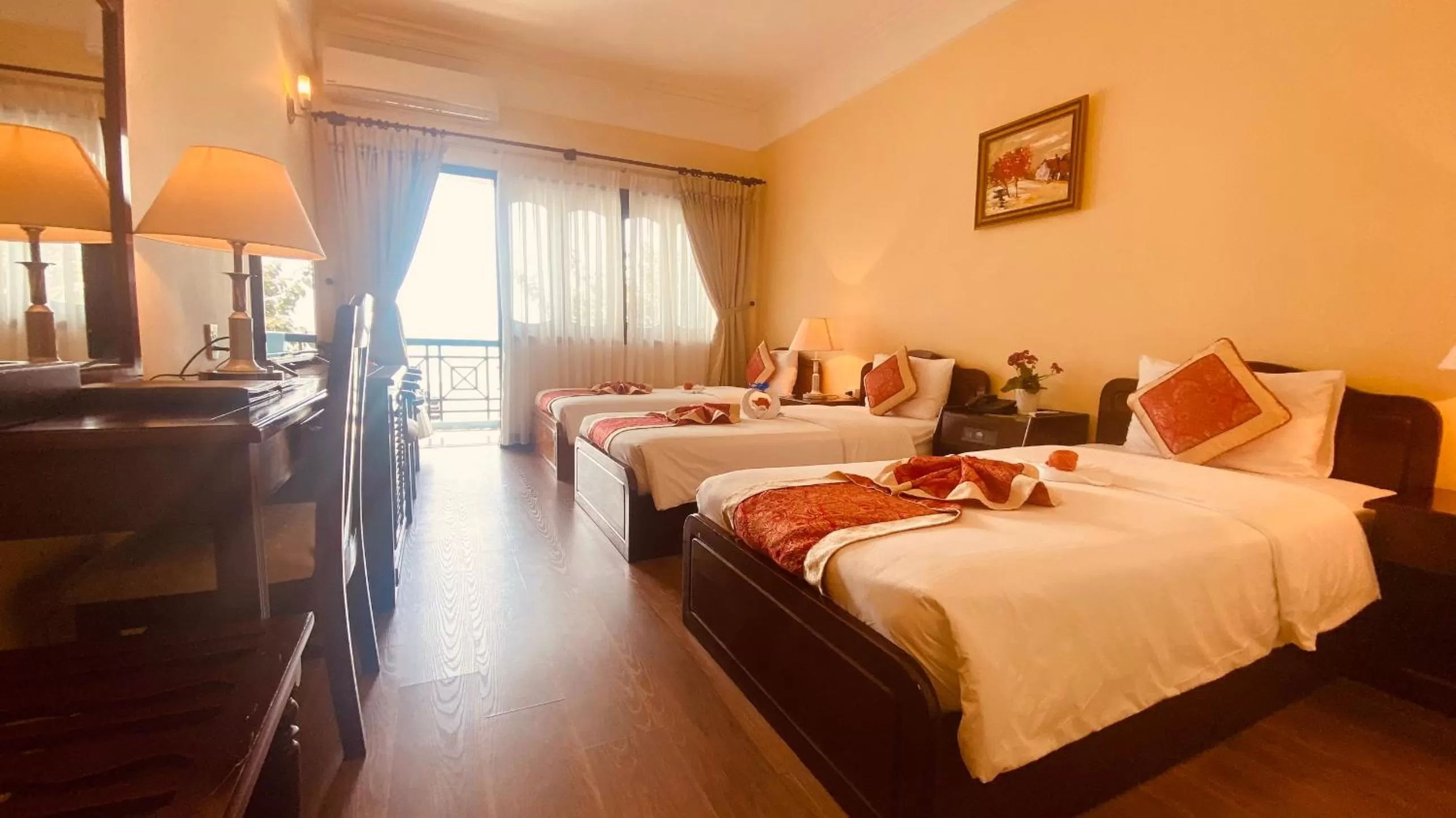 Bed in Seagull Hotel