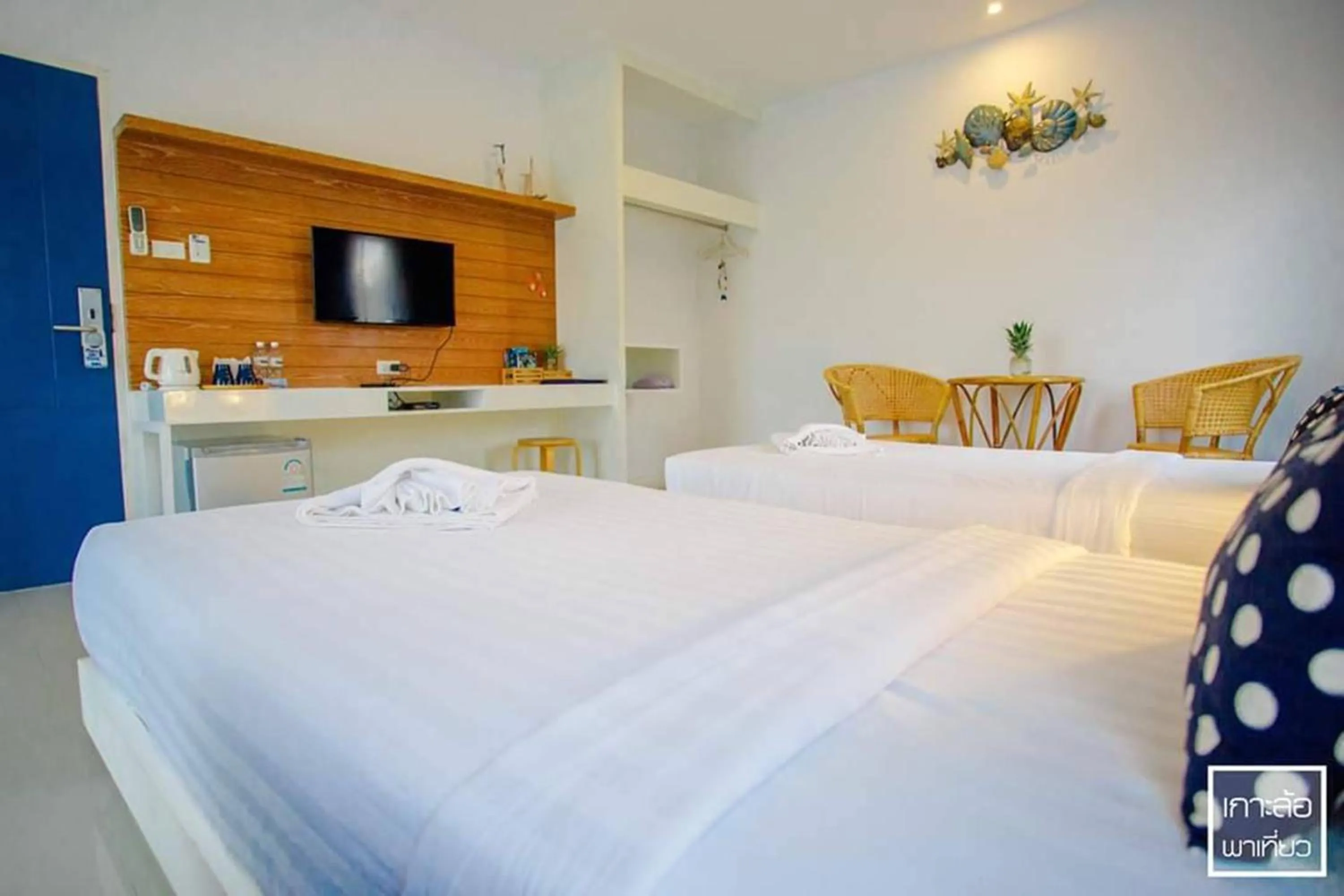 Bed in Chill House at Naiyang