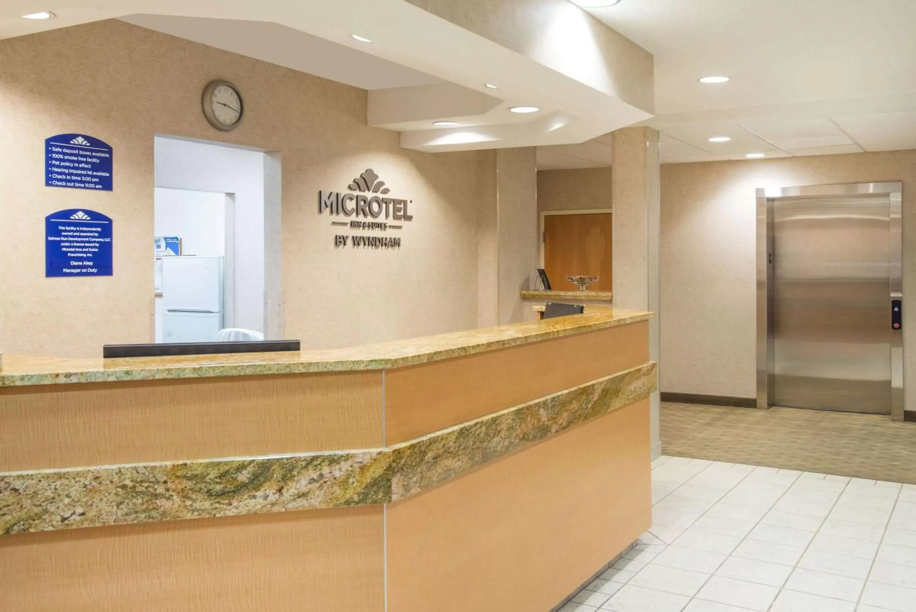 Lobby or reception, Lobby/Reception in Microtel Inn & Suites by Wyndham Plattsburgh