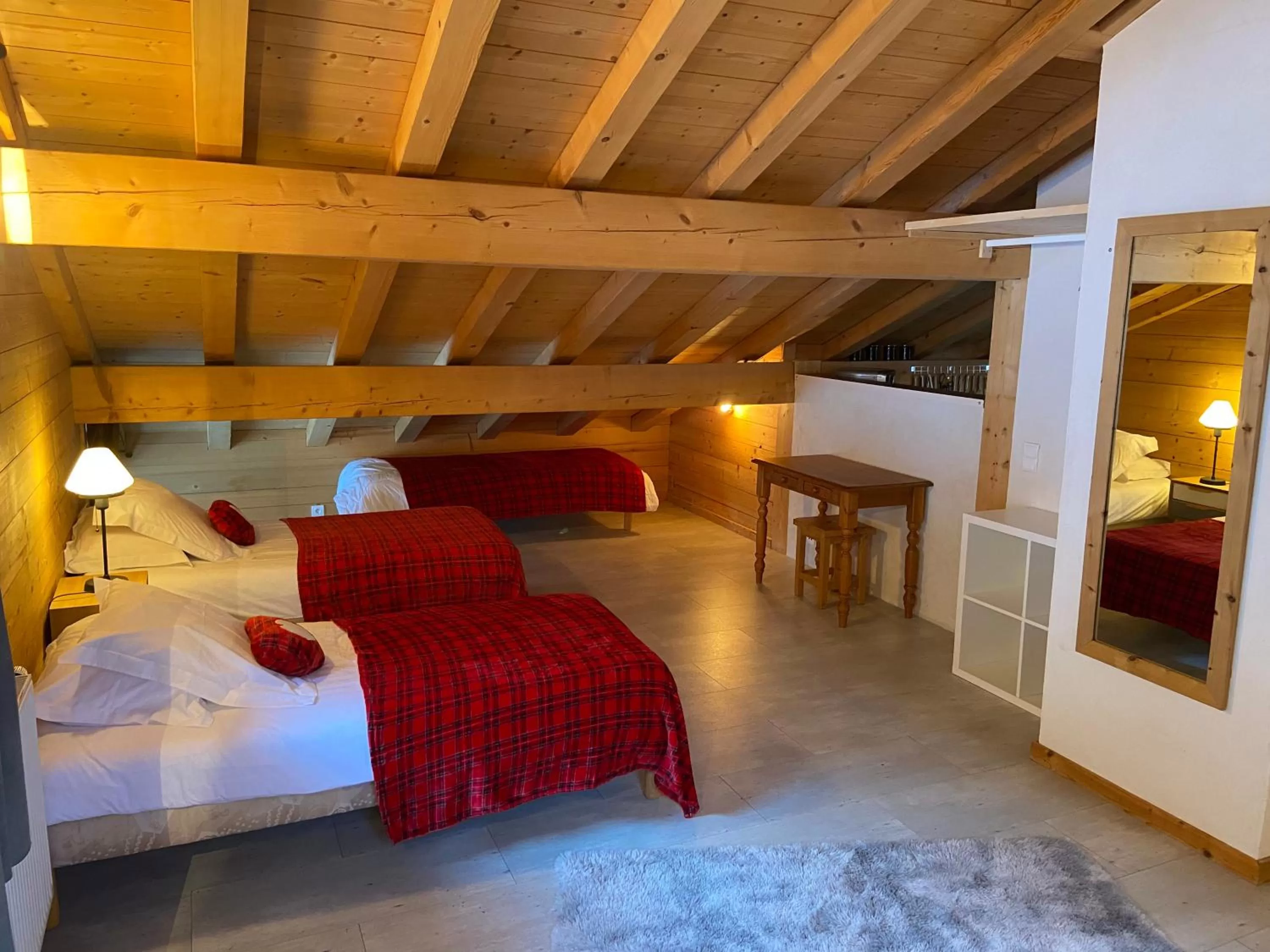 Bed in Bed and Breakfast Chalet Manava