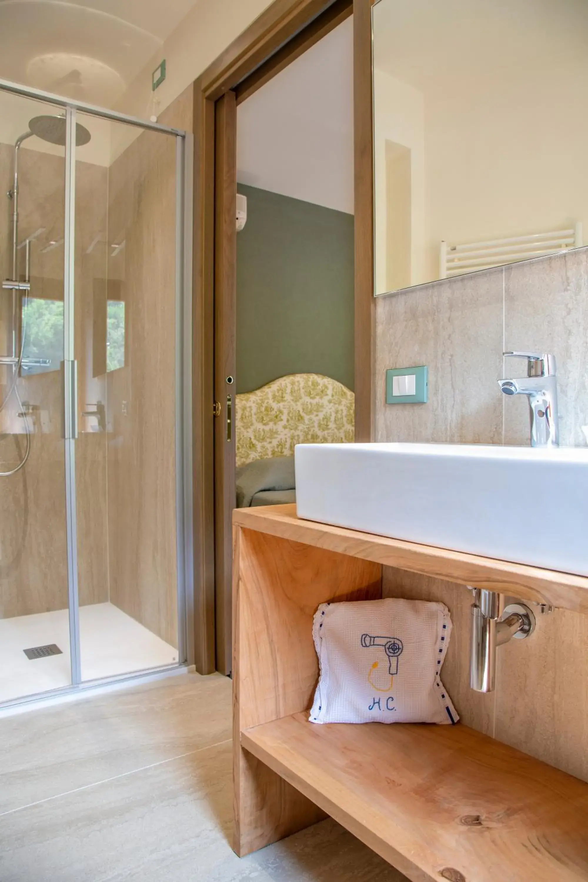 Bathroom in Hotel Calvi