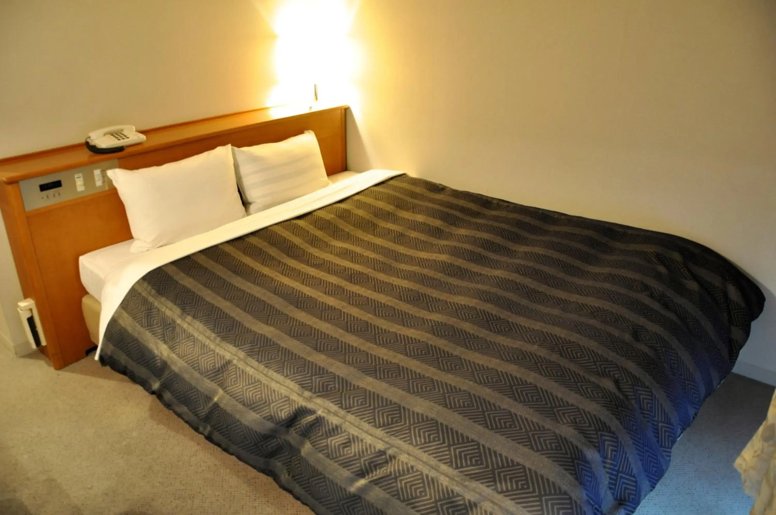 Bed in Hotel Bientos