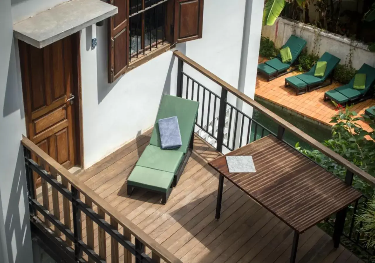 Balcony/Terrace in Pages Rooms Hotel