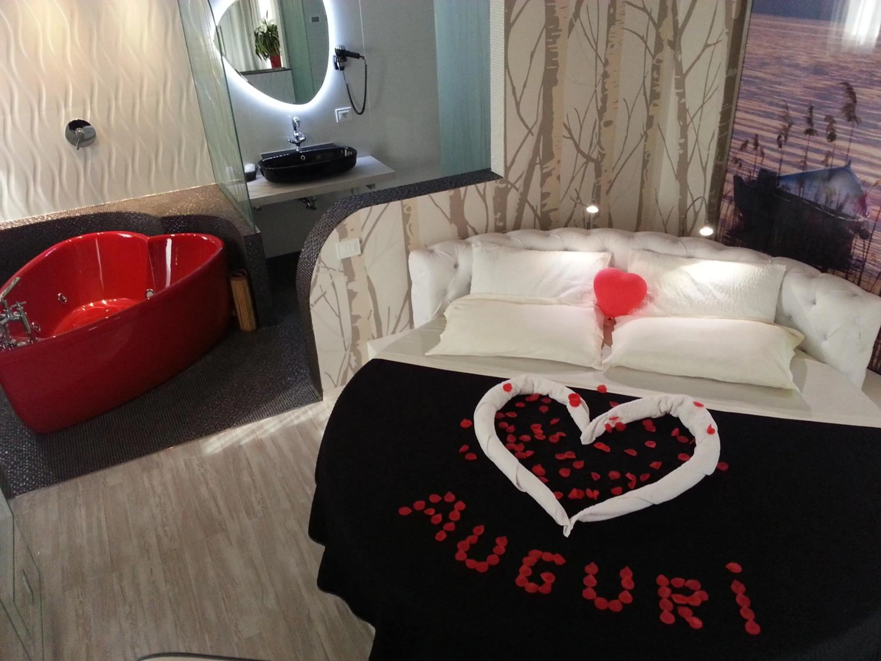 Bedroom in Ecohotel Primavera