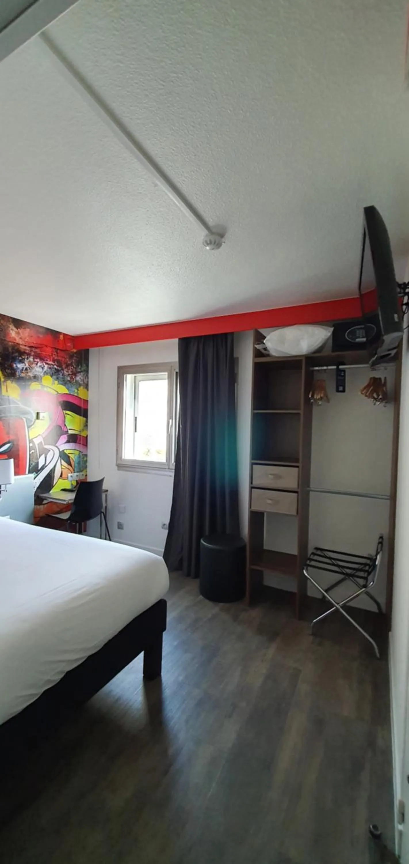 Bedroom, Bed in ibis Styles Paris Tolbiac Bibliotheque