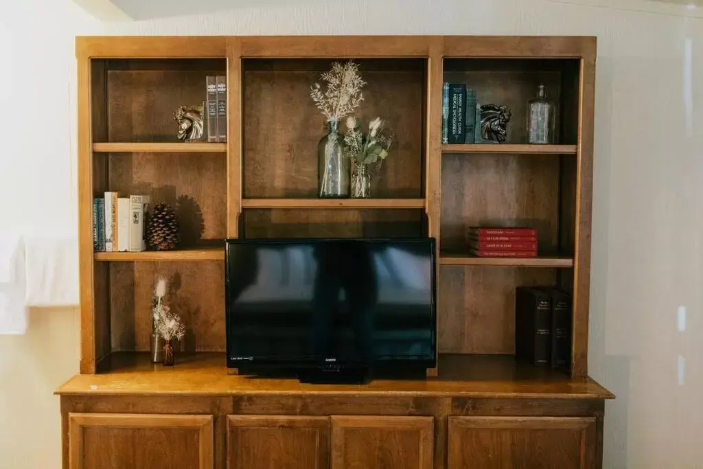 TV and multimedia, TV/Entertainment Center in The Long Barn Lodge