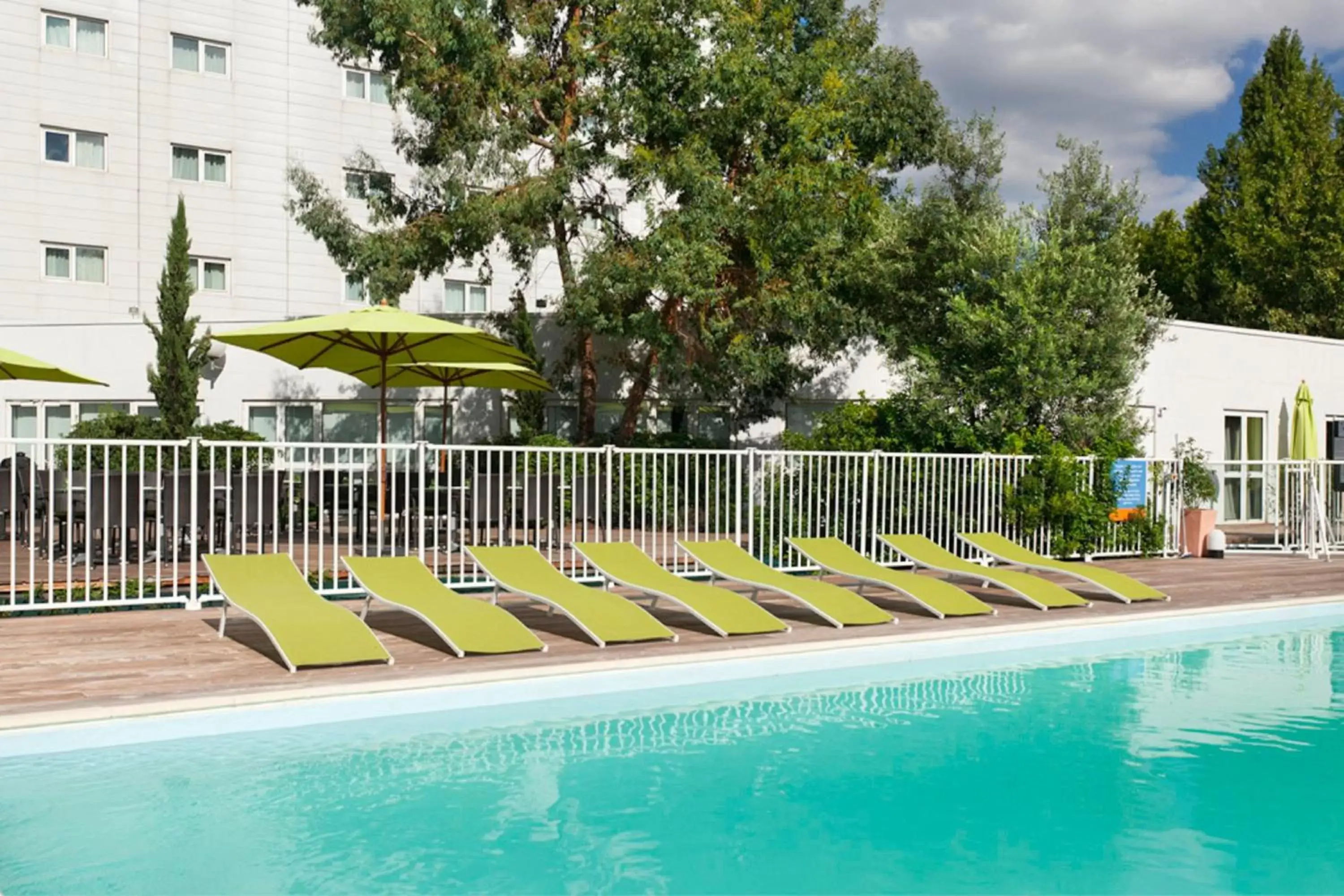 Swimming Pool in Novotel Paris Orly Rungis