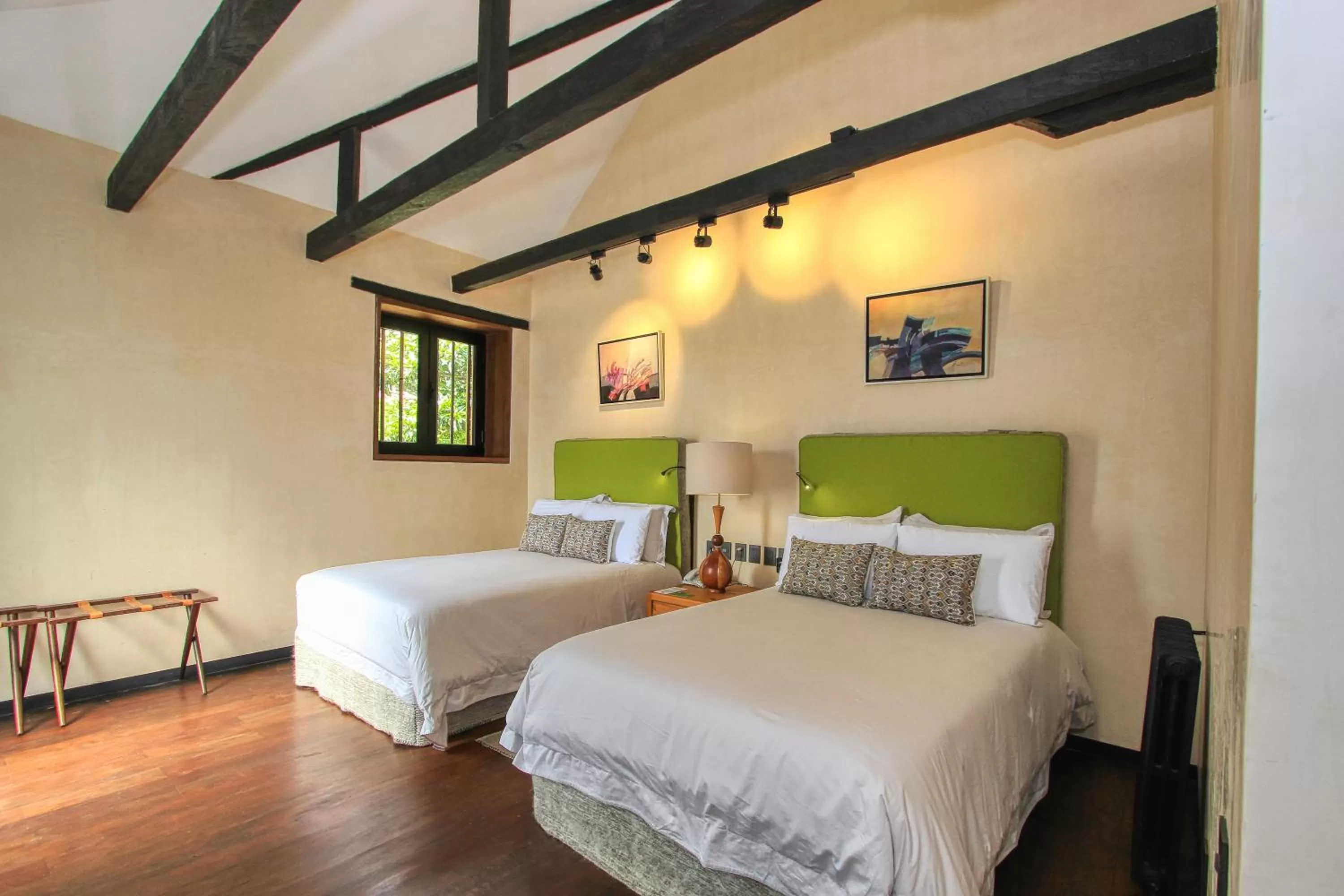 Bed in Uvence Arte + Hotel