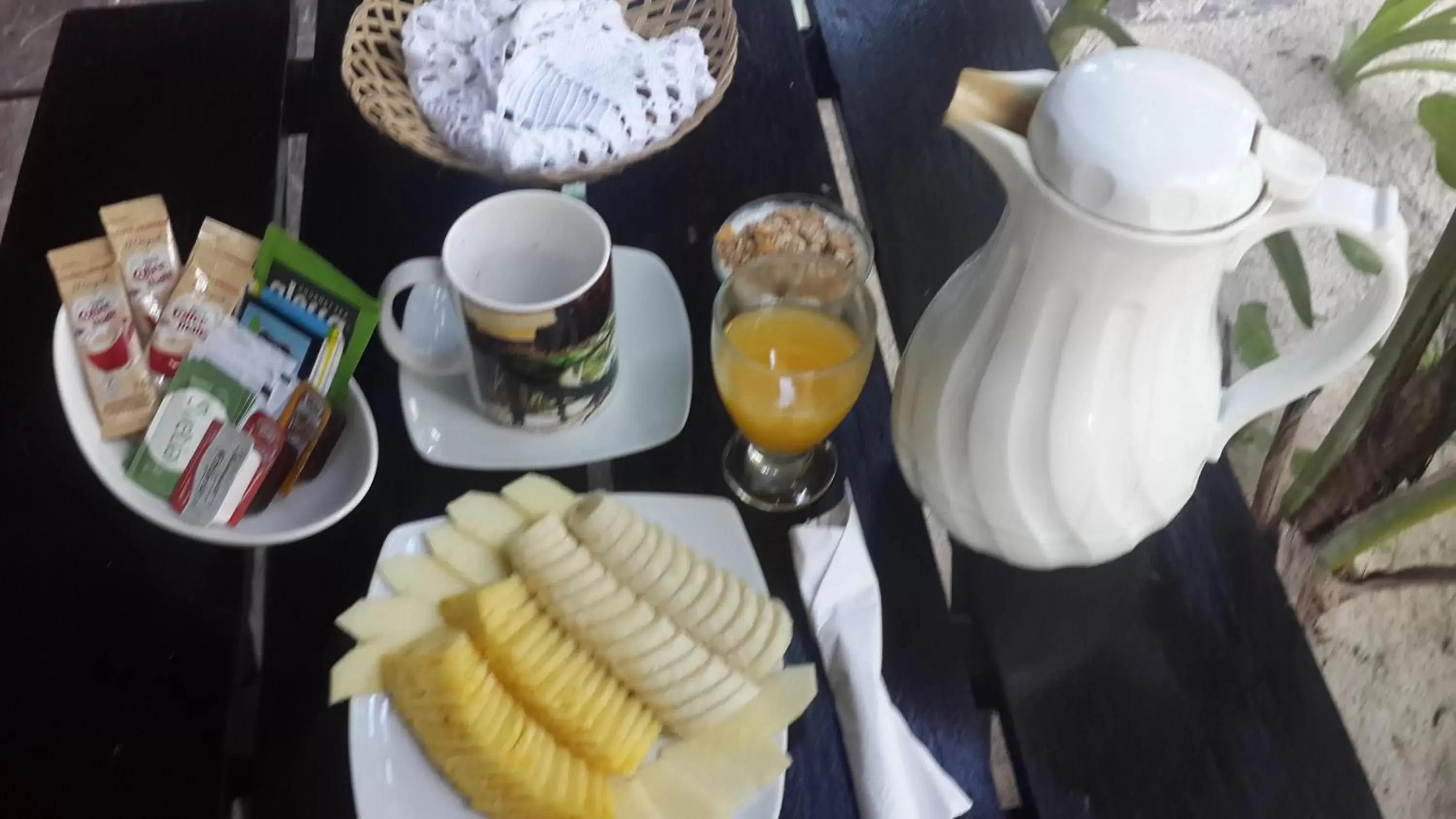 Breakfast in Chancabañita Tulum