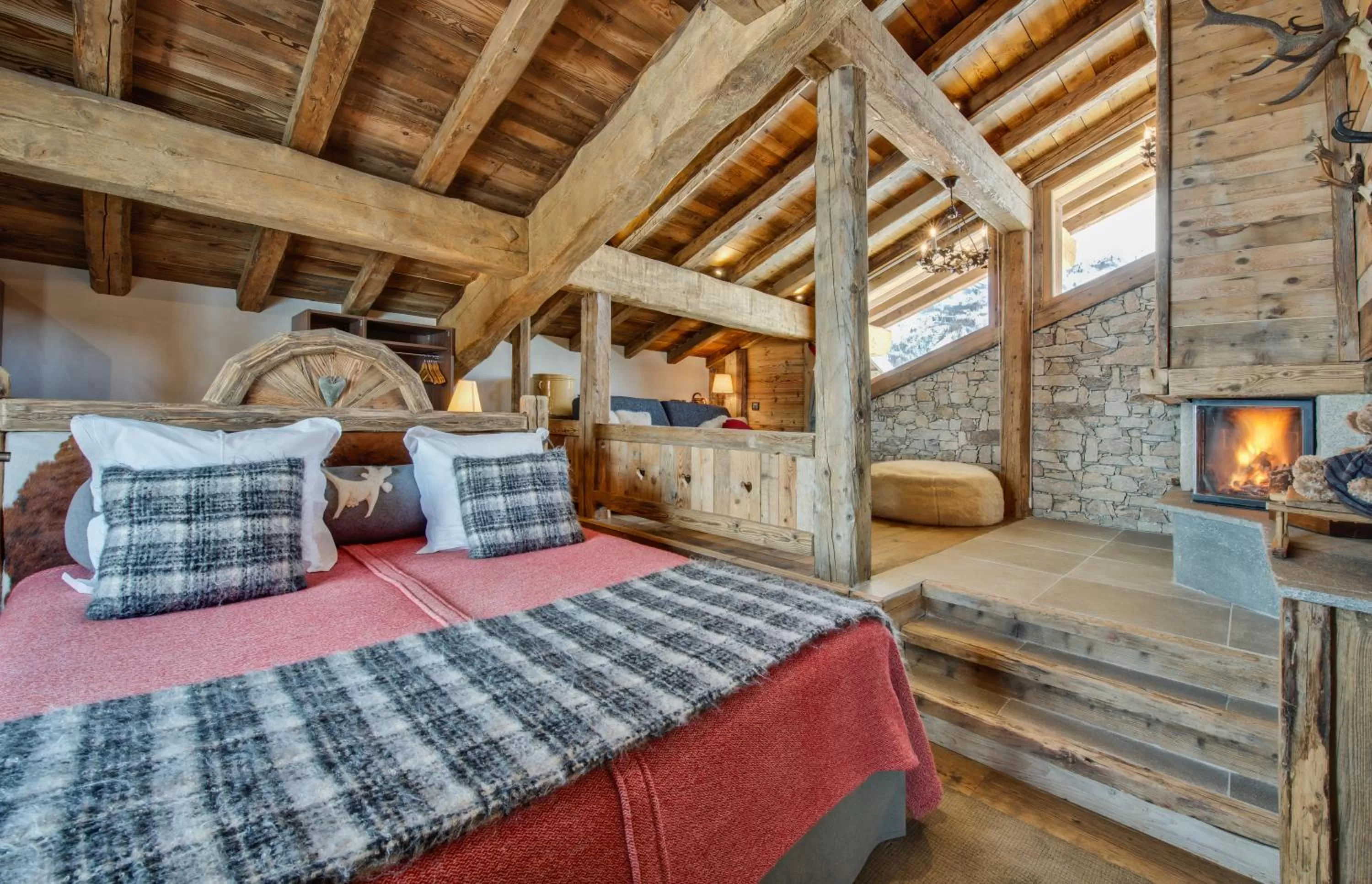 Day, Bed in La Bouitte - Hôtel Relais & Châteaux