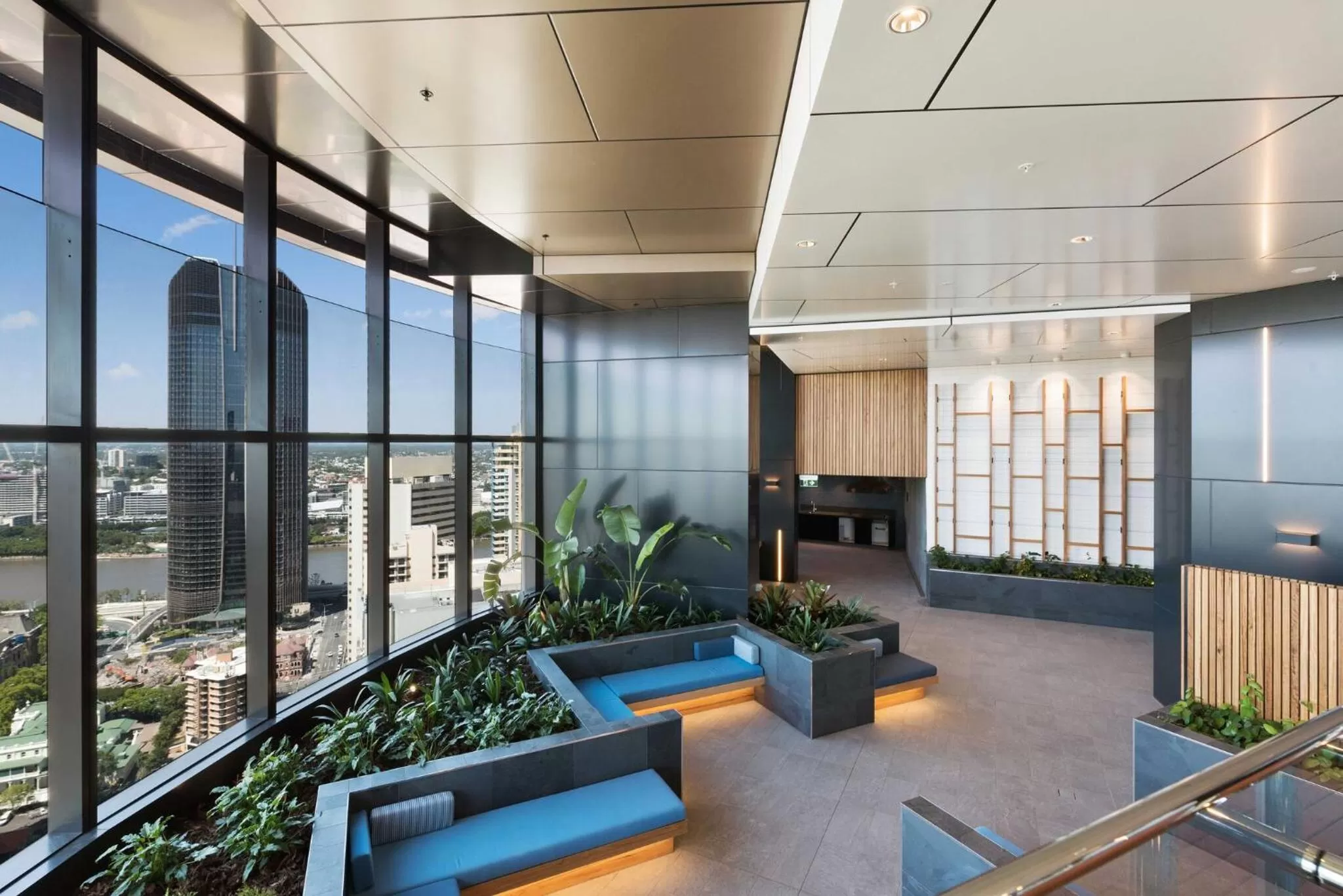 BBQ facilities in Brisbane Skytower by CLLIX