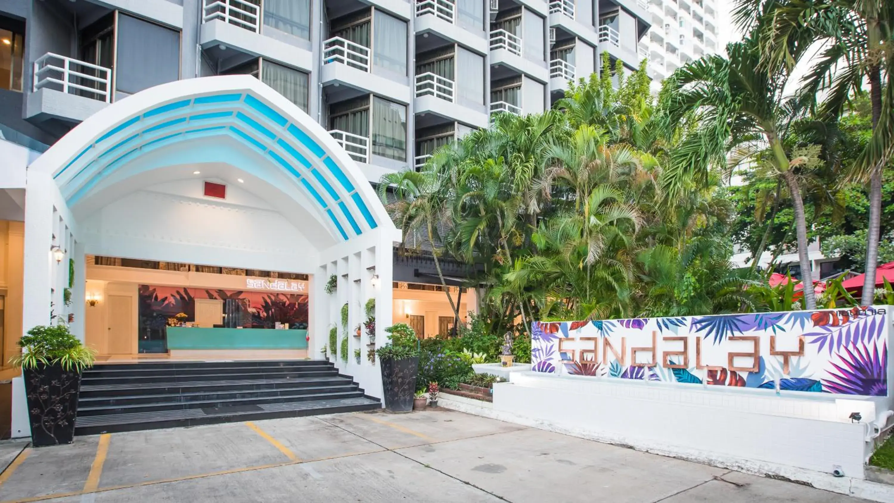 Facade/entrance in Sandalay Resort Pattaya