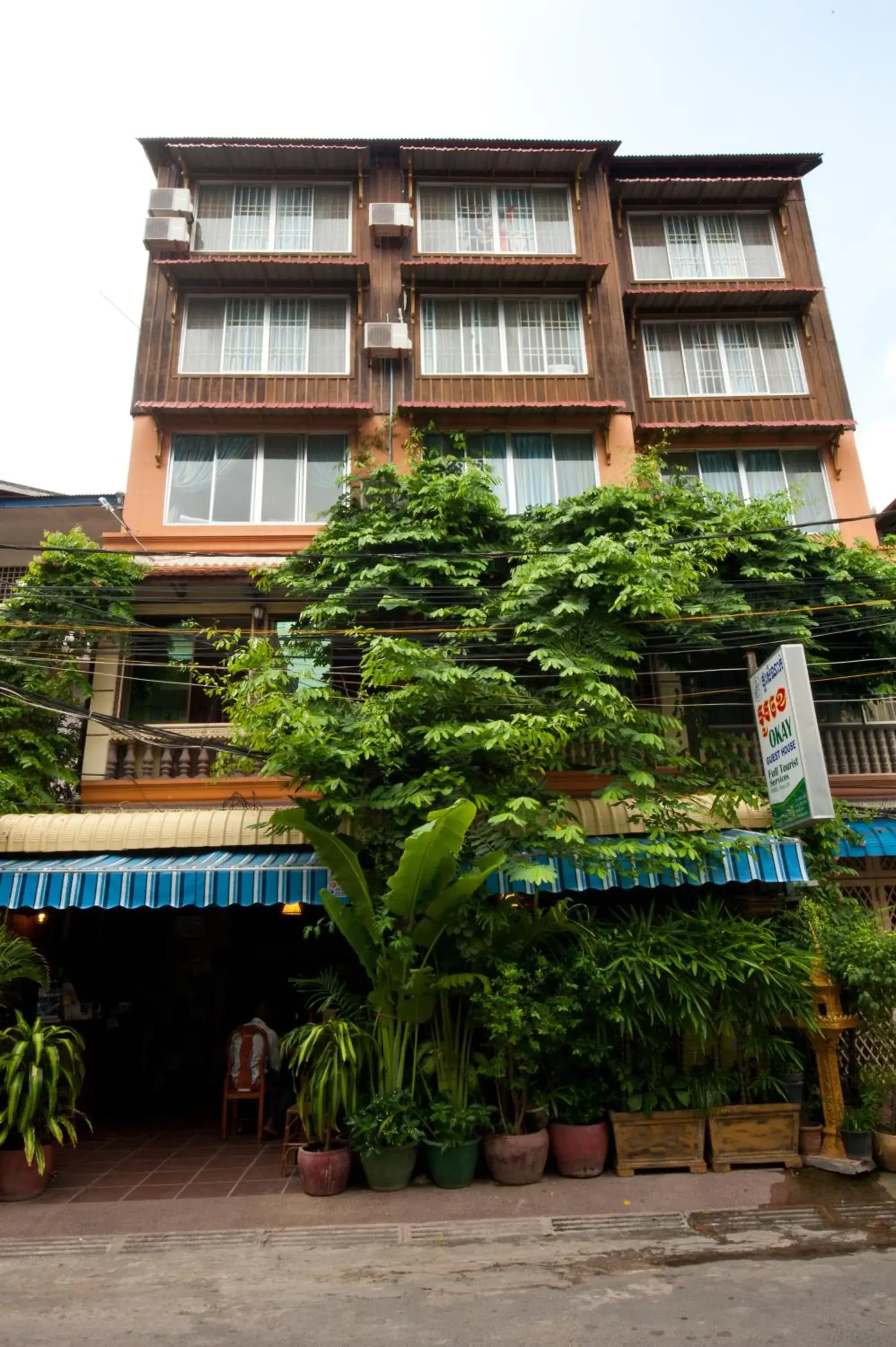Facade/entrance, Property Building in Okay Guesthouse Phnom Penh